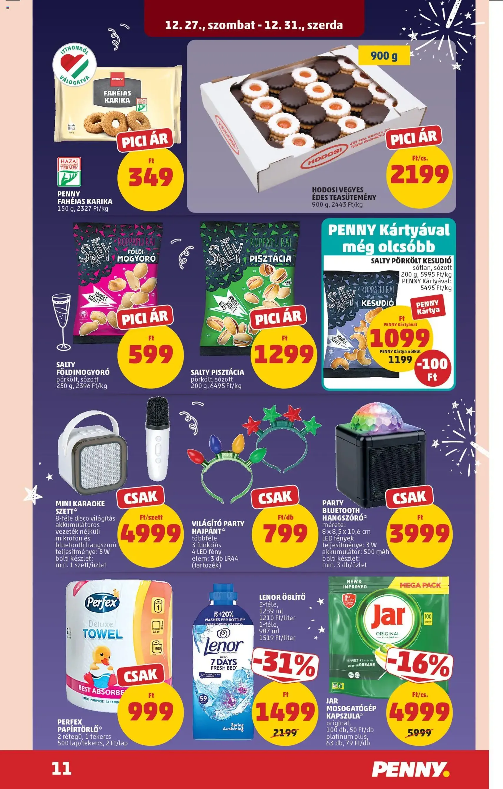 PENNY Akciós újság - 2025.12.27. érvényes szórólap 15 oldal 30 oldalból