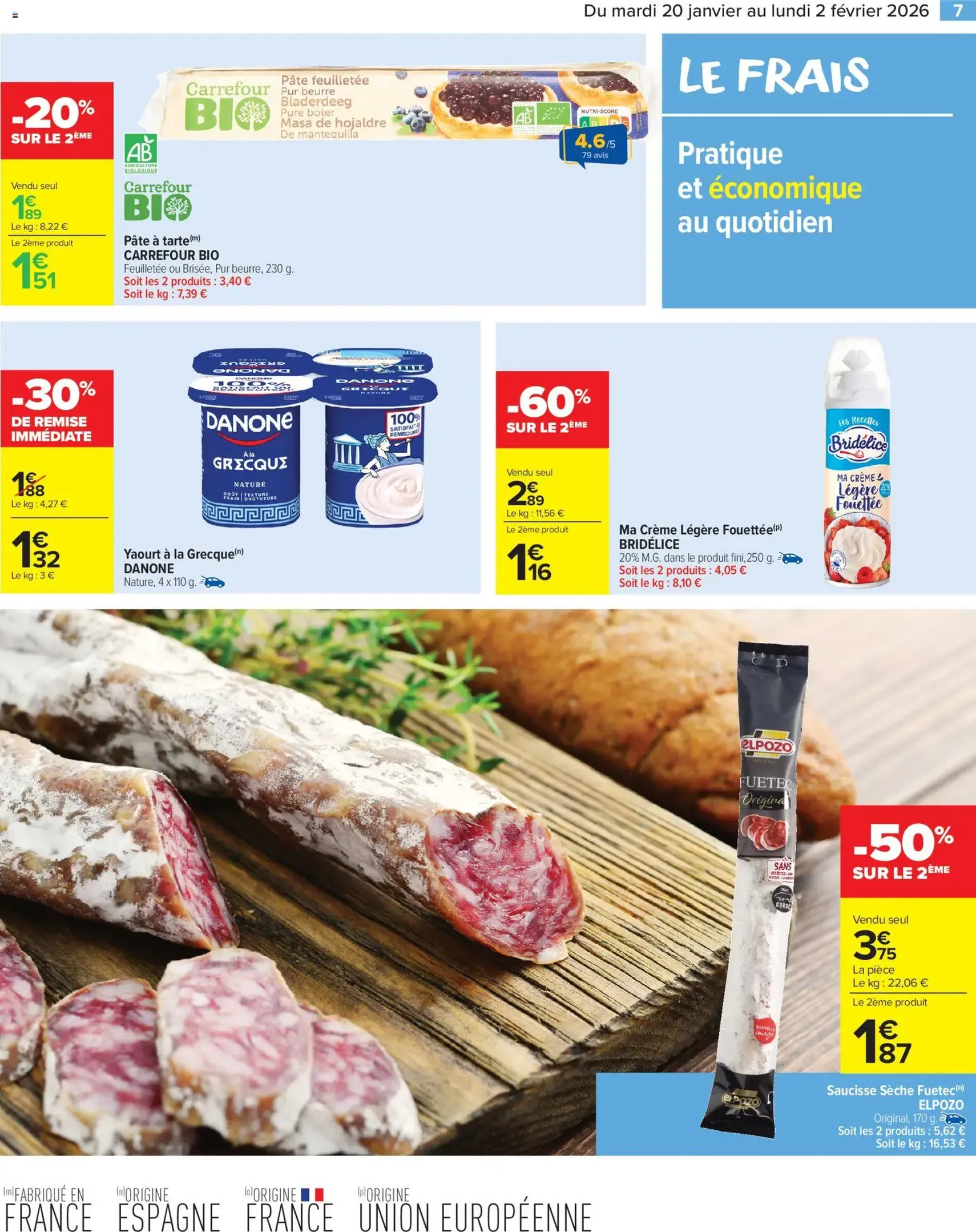 Carrefour Market catalogue semaine 4 - brochure valable à partir du 20/01/2026, page 9 sur 16