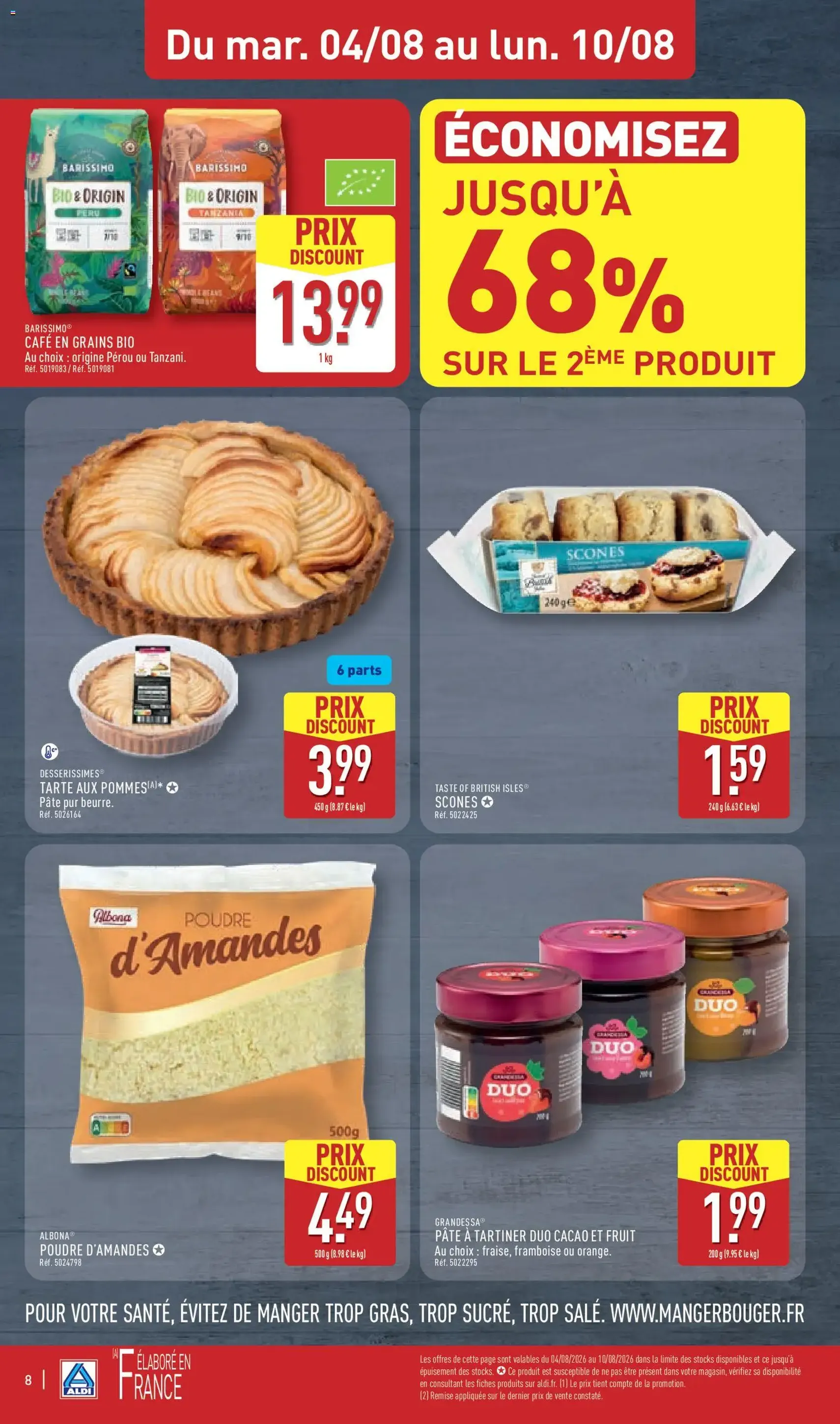 Aldi catalogue - brochure valable à partir du 04/08/2026, page 10 sur 55