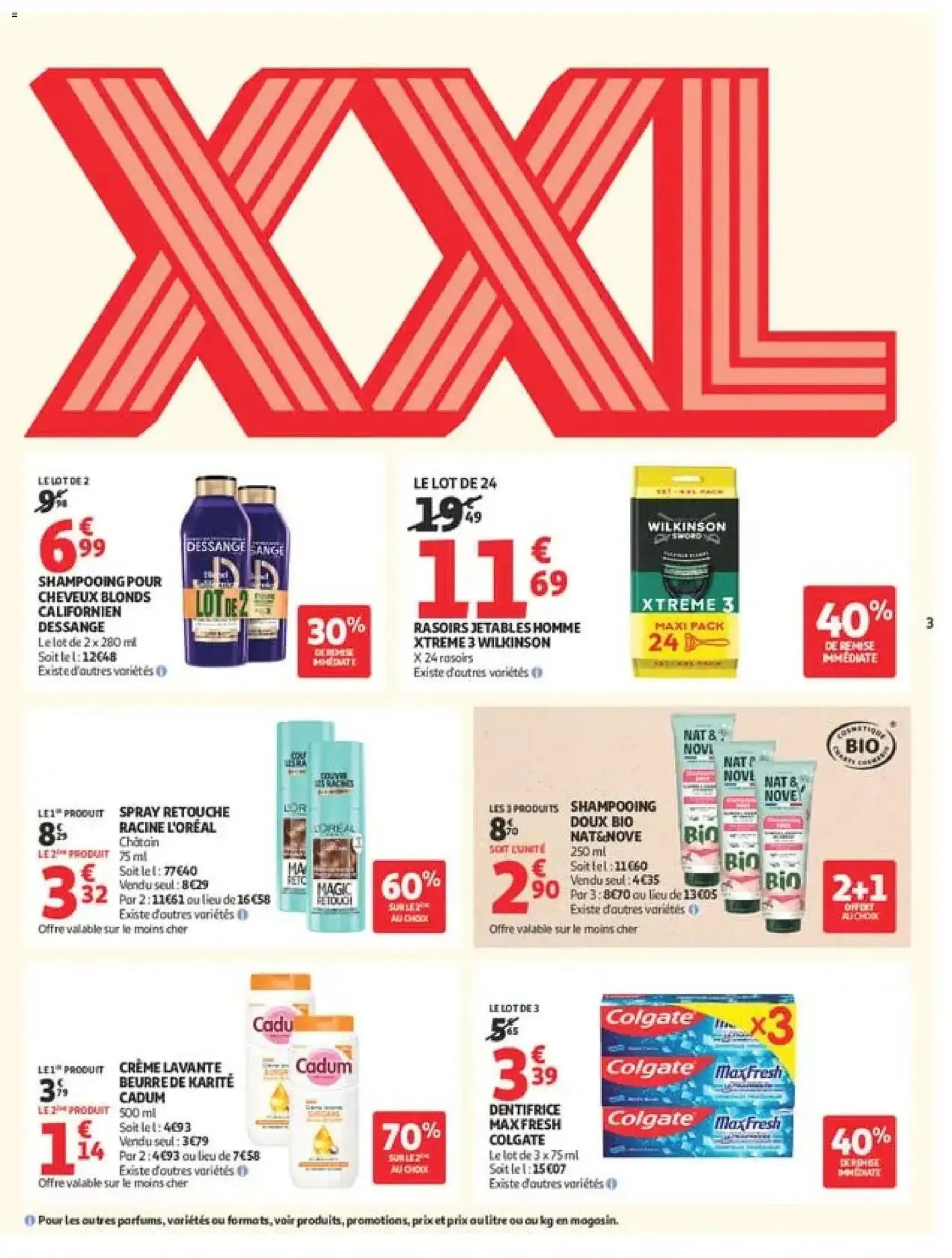 Auchan catalogue - brochure valable à partir du 18/08/2026, page 3 sur 51