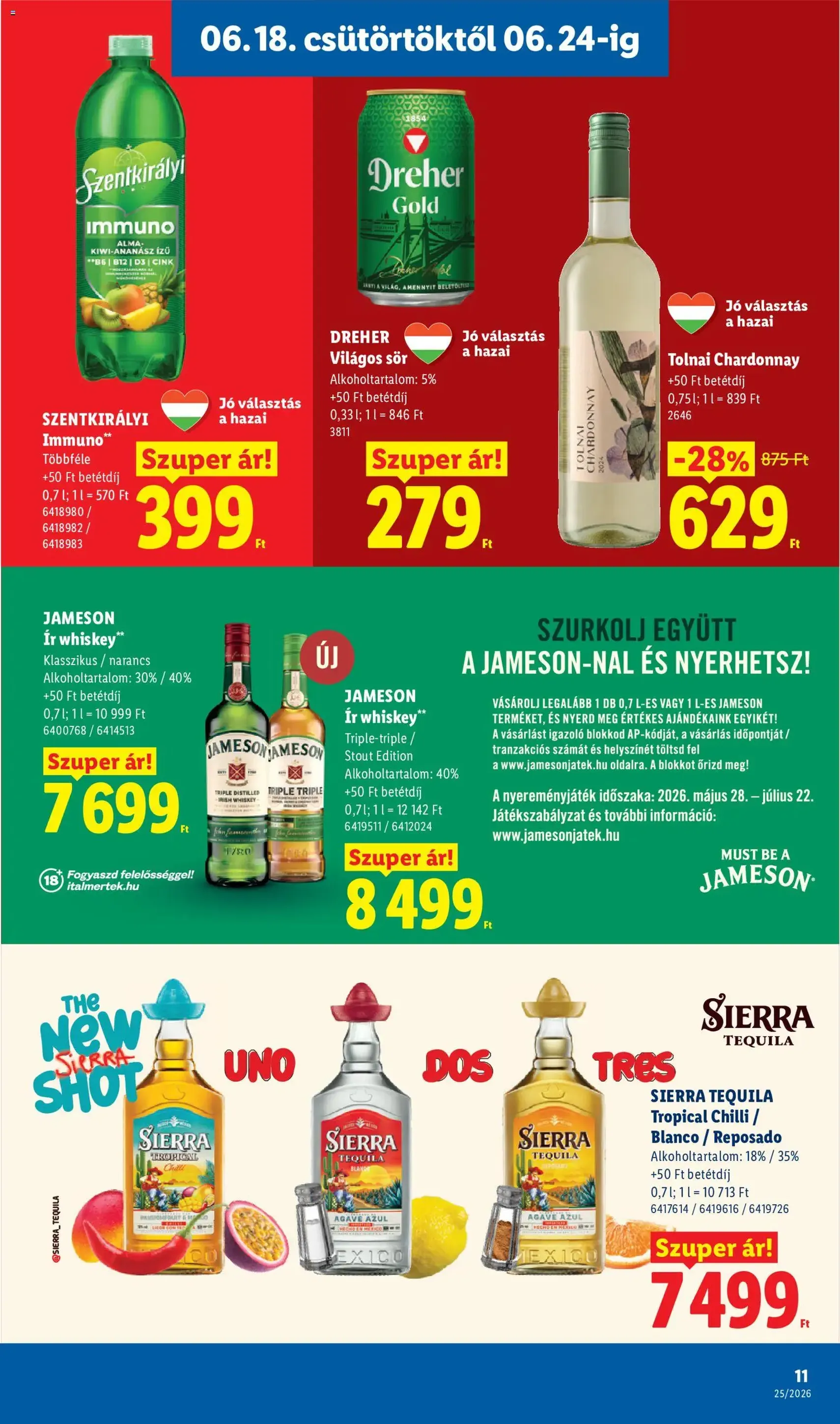 Lidl akciós újság - 2026.06.18. érvényes szórólap 11 oldal 78 oldalból