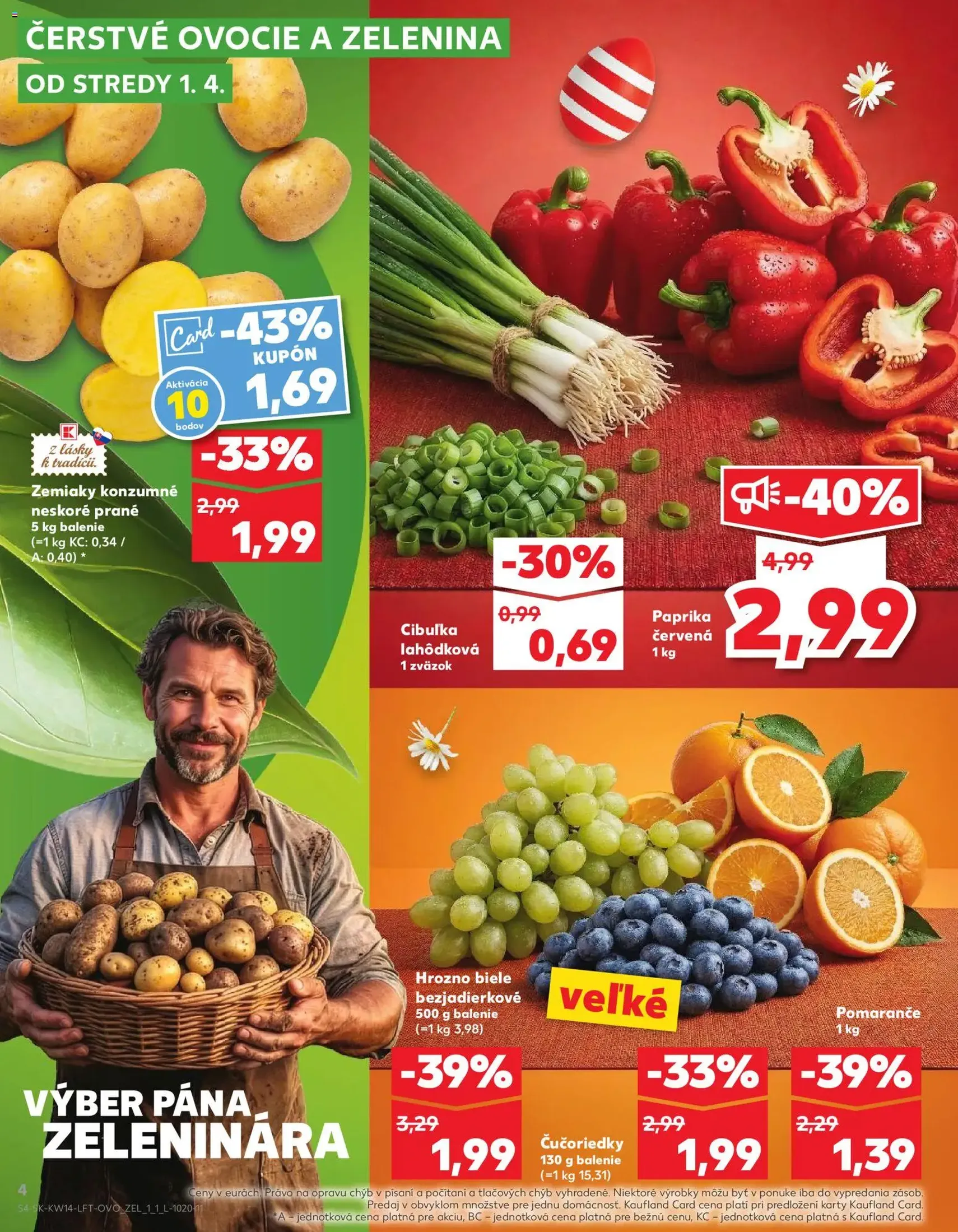 Kaufland leták - platný leták od 01.04.2026 strana 4 z 72
