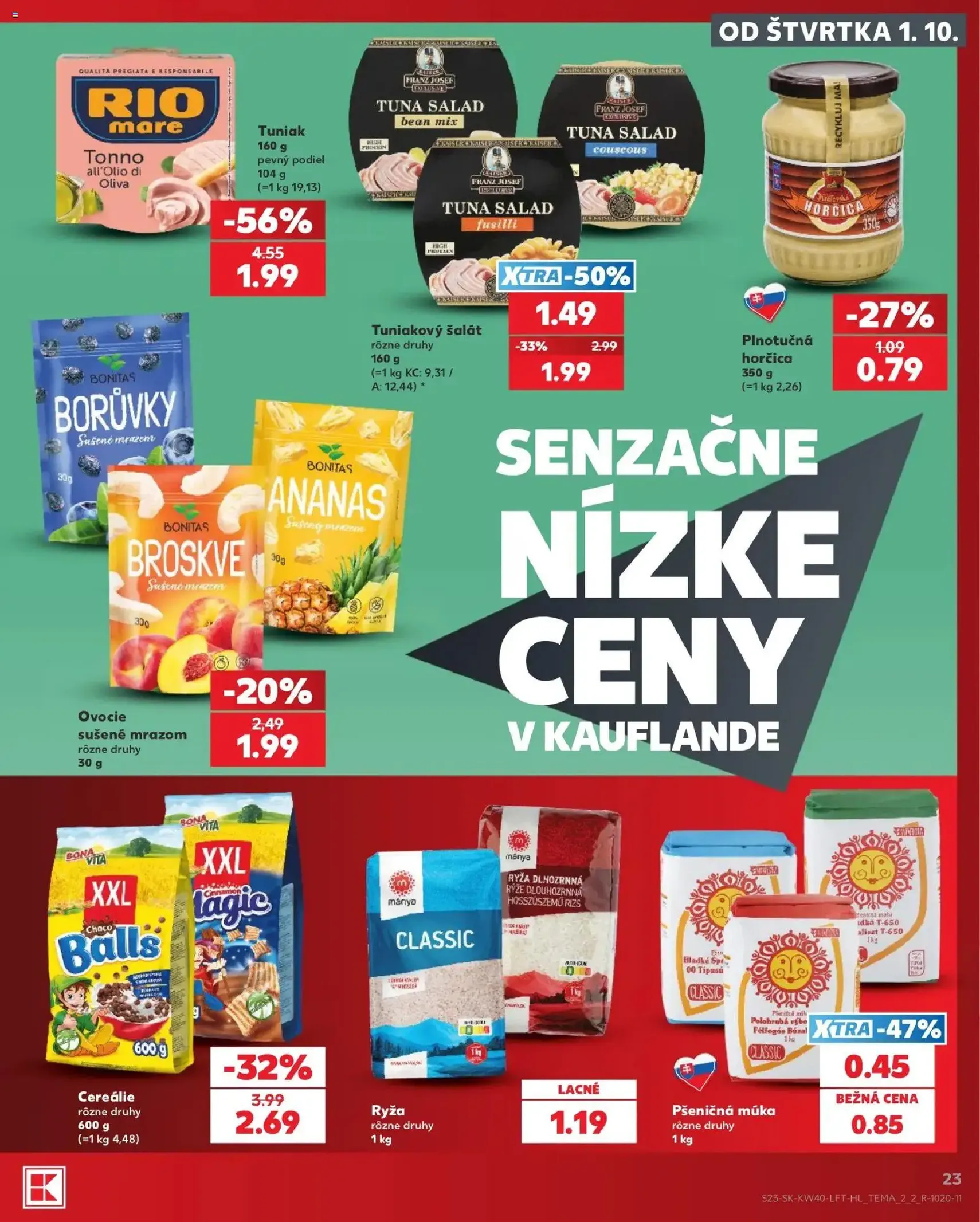 Kaufland leták - platný leták od 01.10.2026 strana 23 z 76