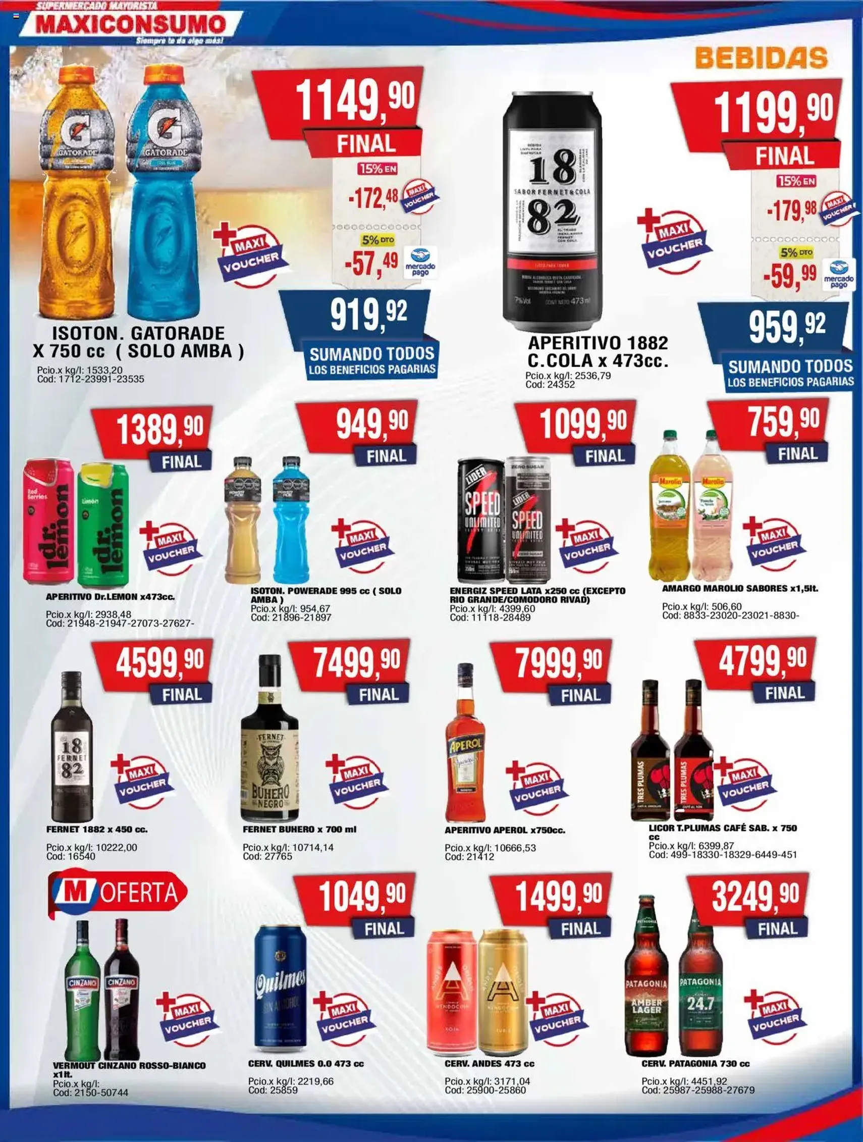 Maxiconsumo ofertas - folleto válido desde 06/10/2025 página 16 de 33 Maxiconsumo ofertas - folleto válido desde 06/10/2025 página 16 de 33