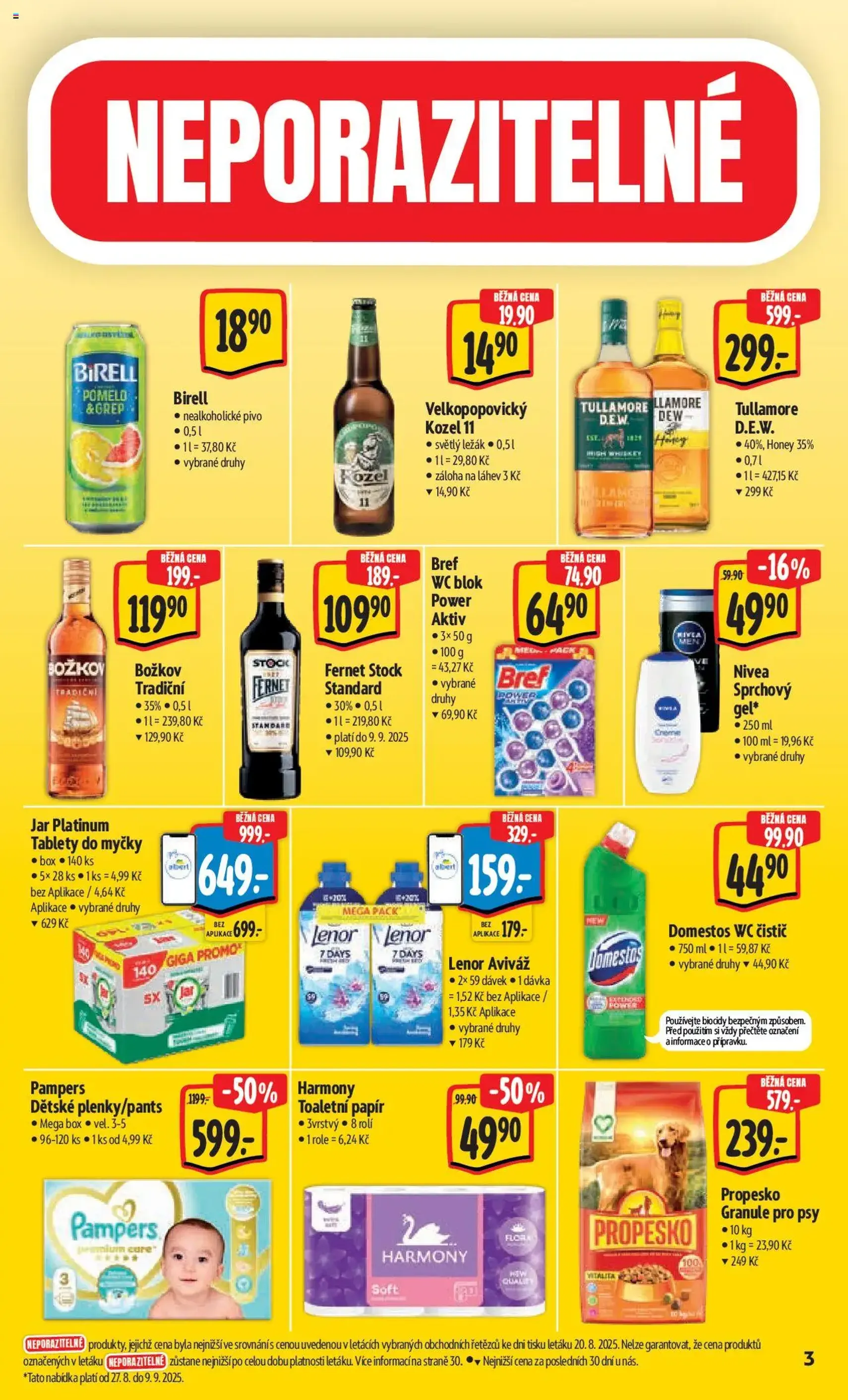 Albert leták - Hypermarket - platný leták od 27.08.2025 strana 7 z 50 Albert leták - Hypermarket - platný leták od 27.08.2025 strana 7 z 50