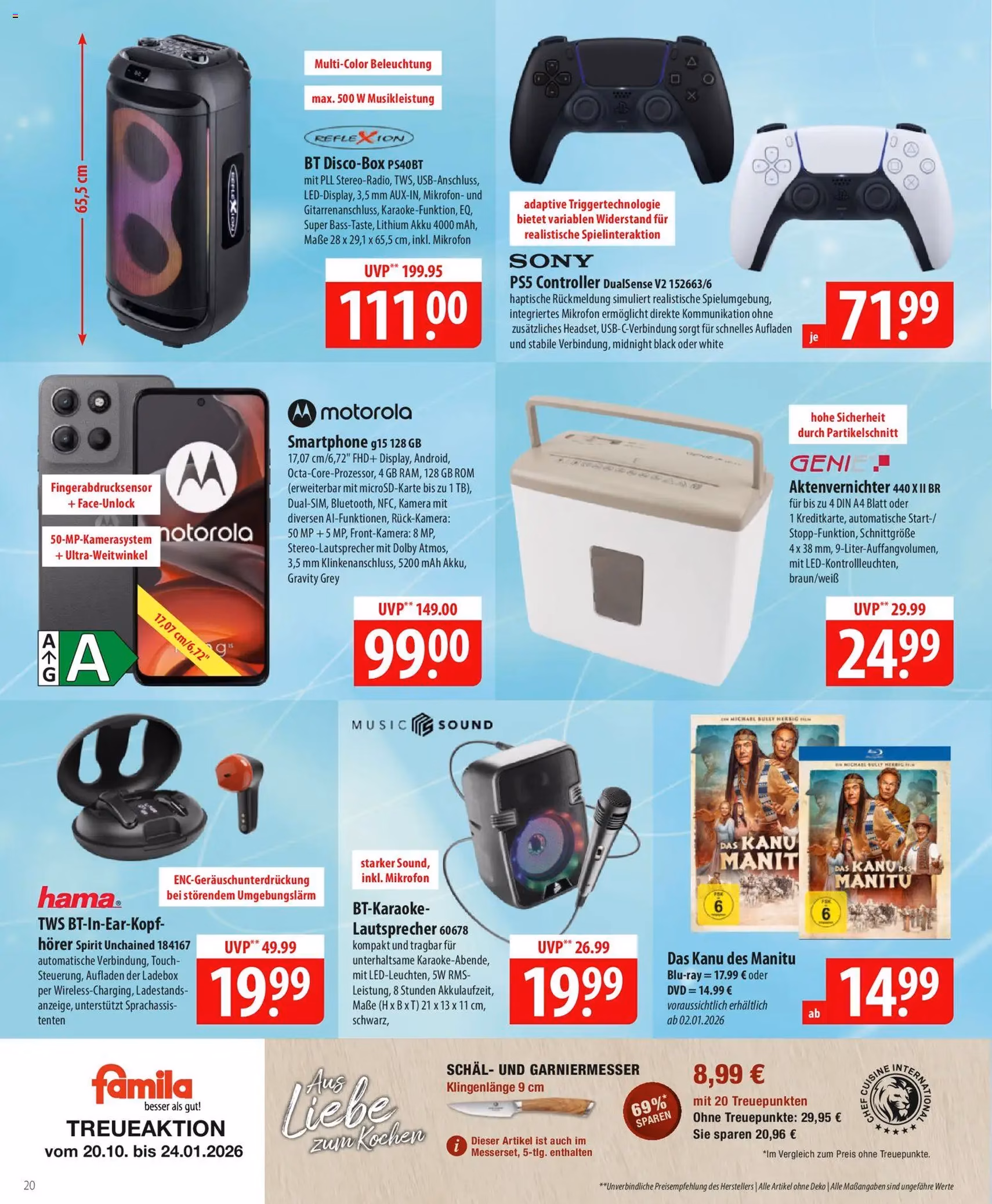 Famila Prospekt - Gültiger Prospekt ab 29.12.2025, Seite 20 von insgesamt 28