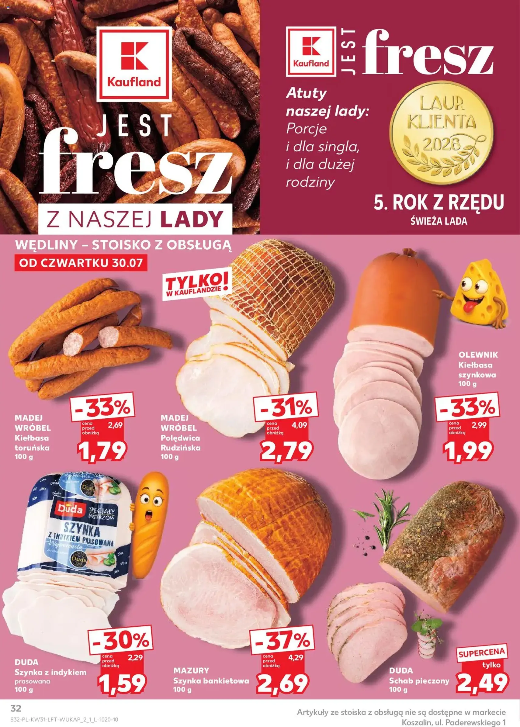 Kaufland gazetka - ważny gazetka od 30.07.2026 strona 32 z 68