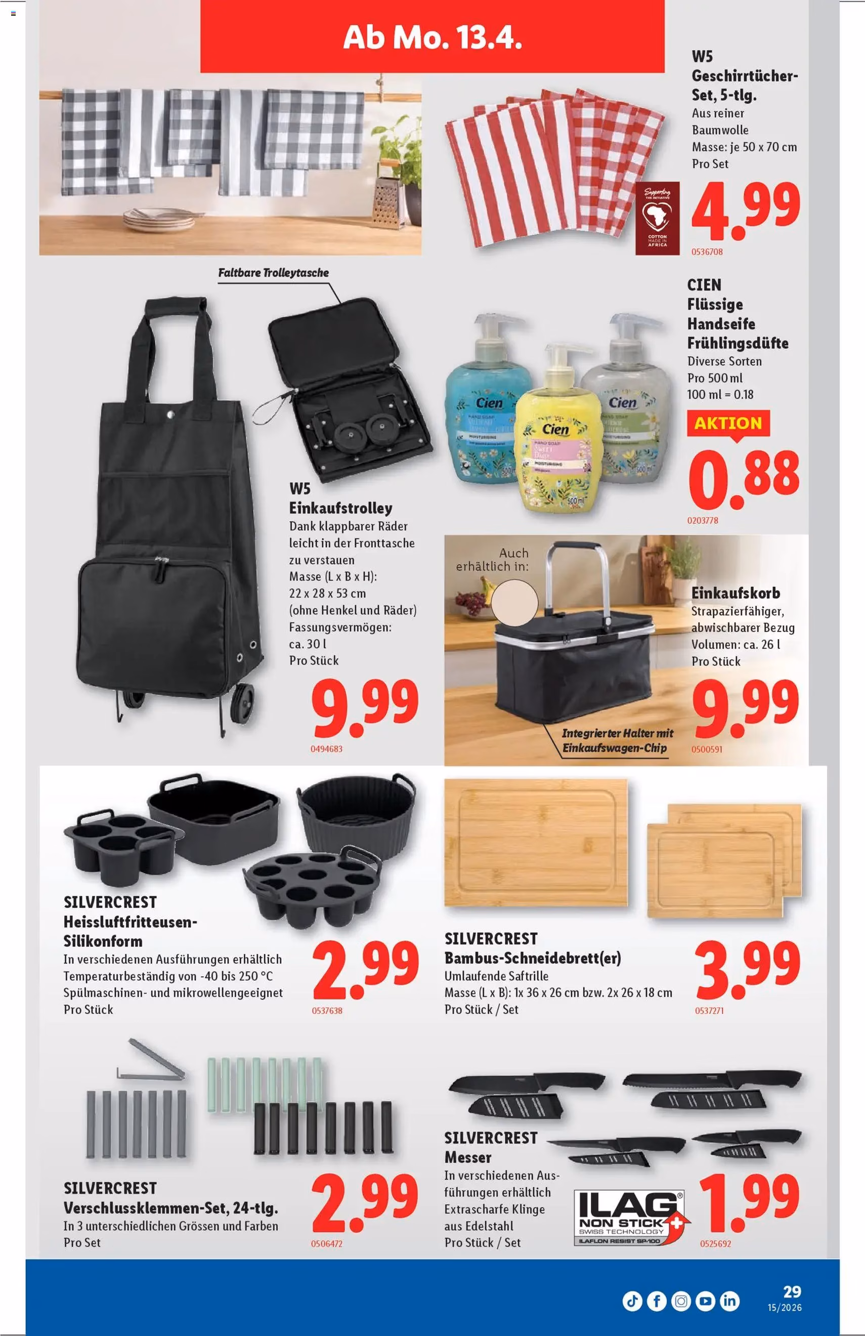 Lidl aktionen - Gültiger Prospekt ab 09.04.2026, Seite 29 von insgesamt 32