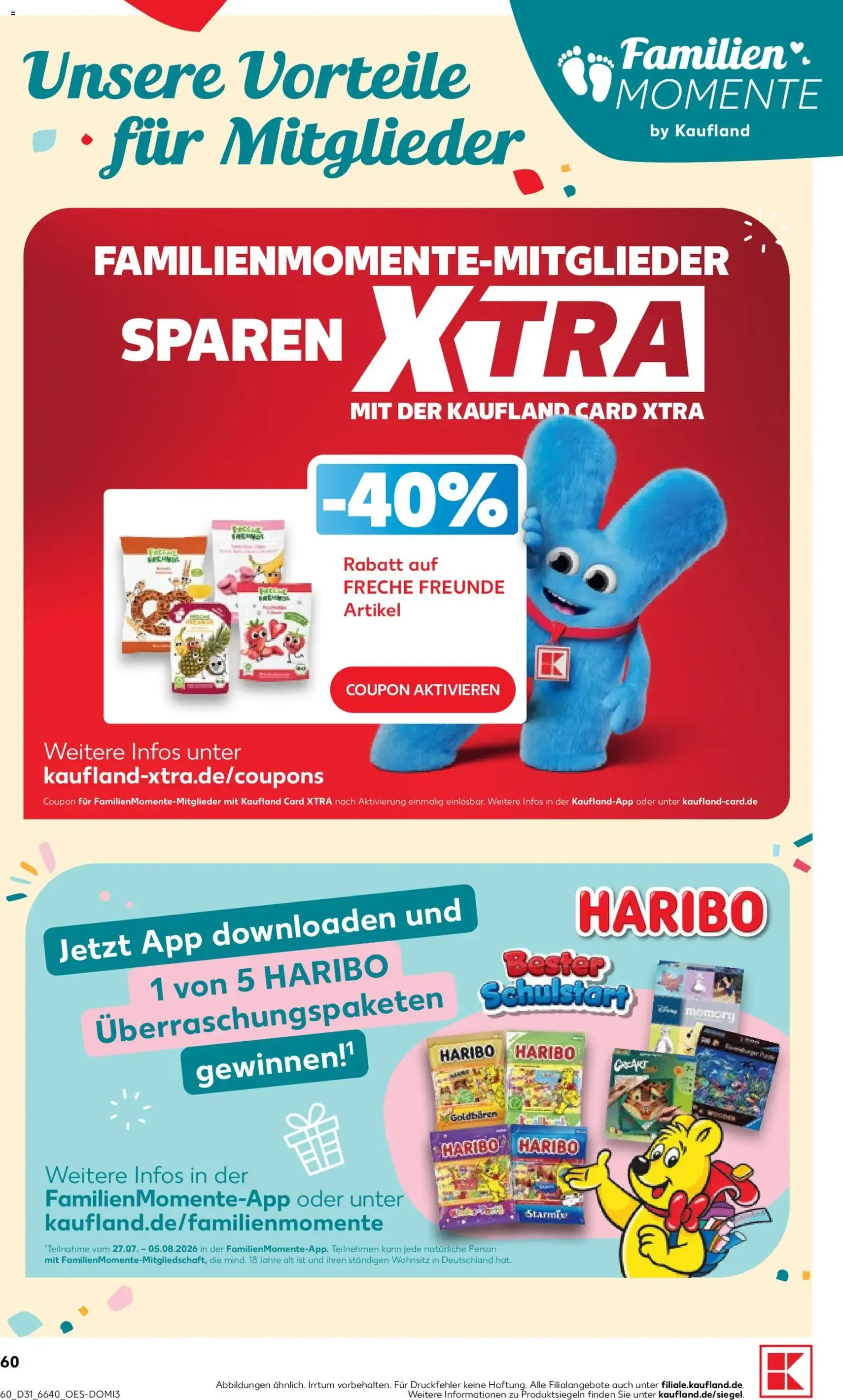 Kaufland Prospekt - Gültiger Prospekt ab 30.07.2026, Seite 60 von insgesamt 66