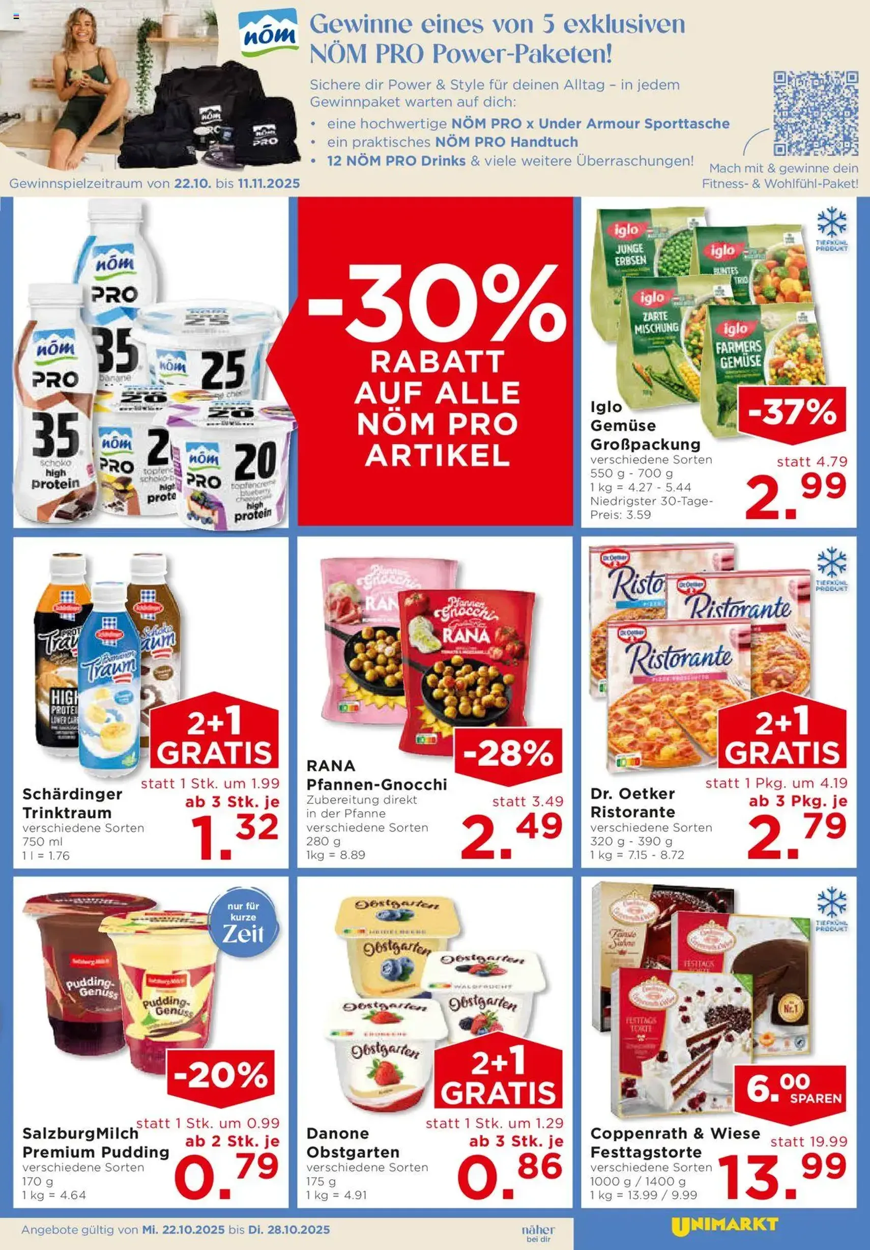 Unimarkt Flugblatt - Gültiger Prospekt ab 22.10.2025, Seite 9 von insgesamt 16
