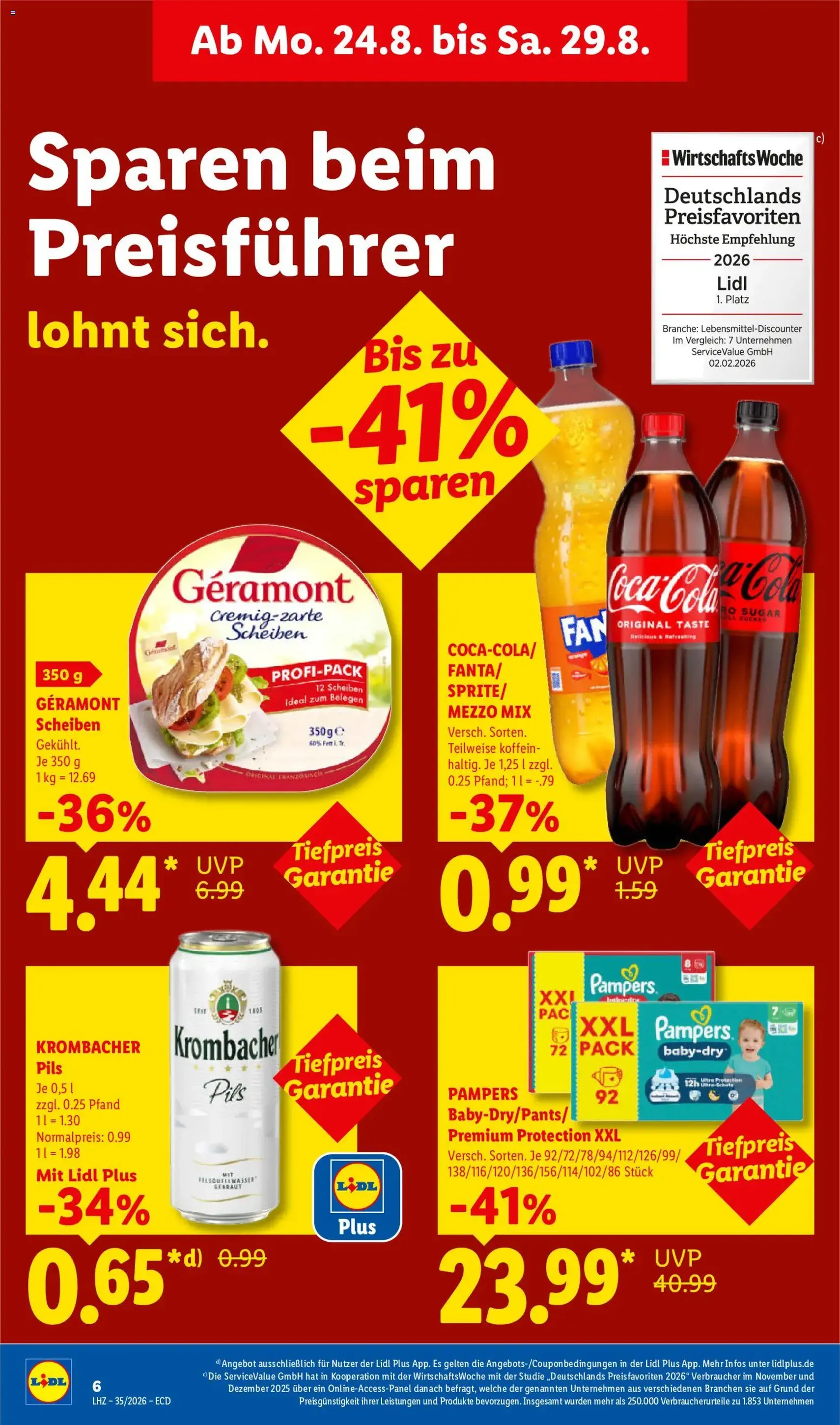 Lidl Prospekt - Gültiger Prospekt ab 24.08.2026, Seite 18 von insgesamt 71