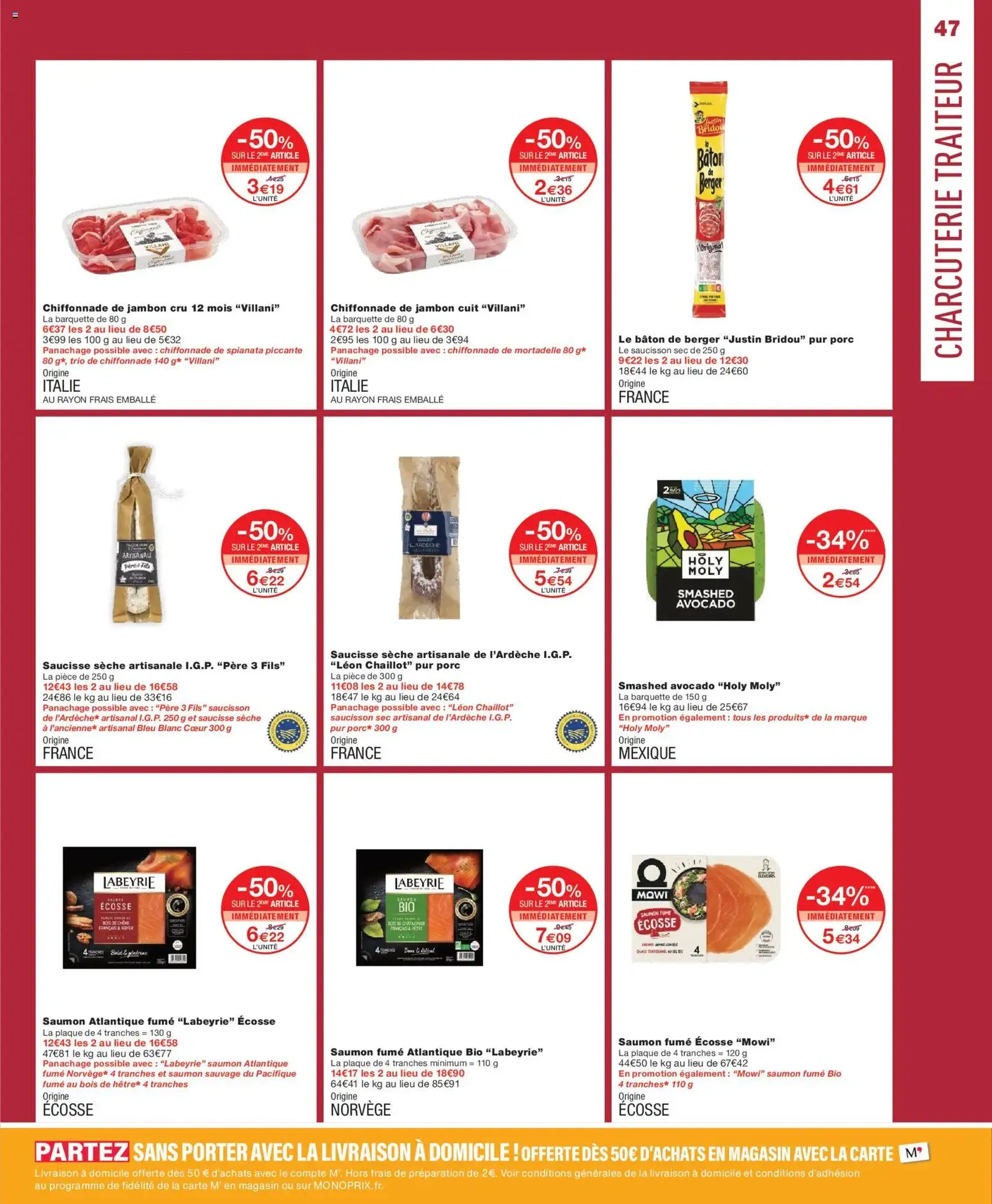 Monoprix catalogue - brochure valable à partir du 01/01/2026, page 47 sur 69