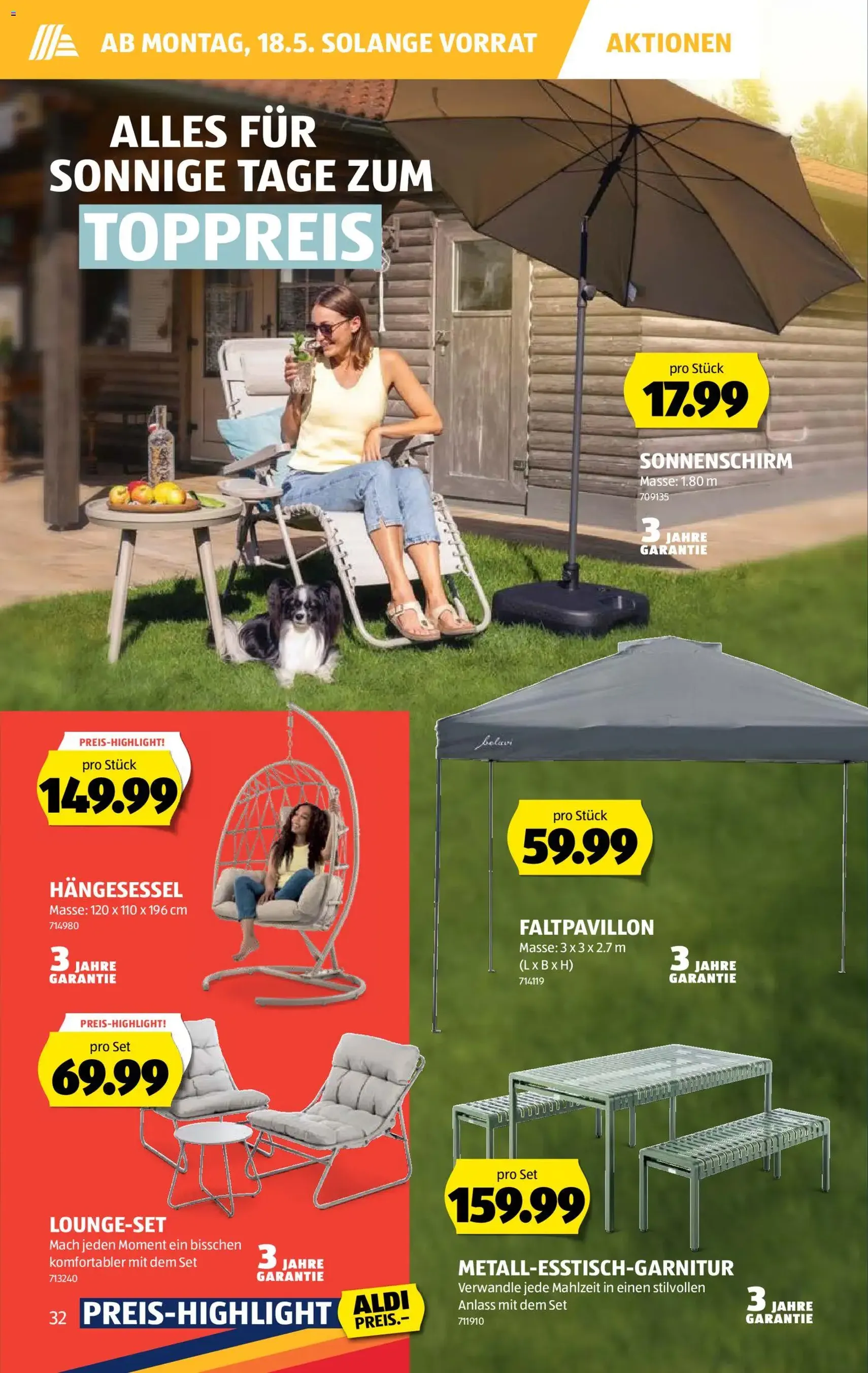 Aldi aktionen - Gültiger Prospekt ab 13.05.2026, Seite 32 von insgesamt 37