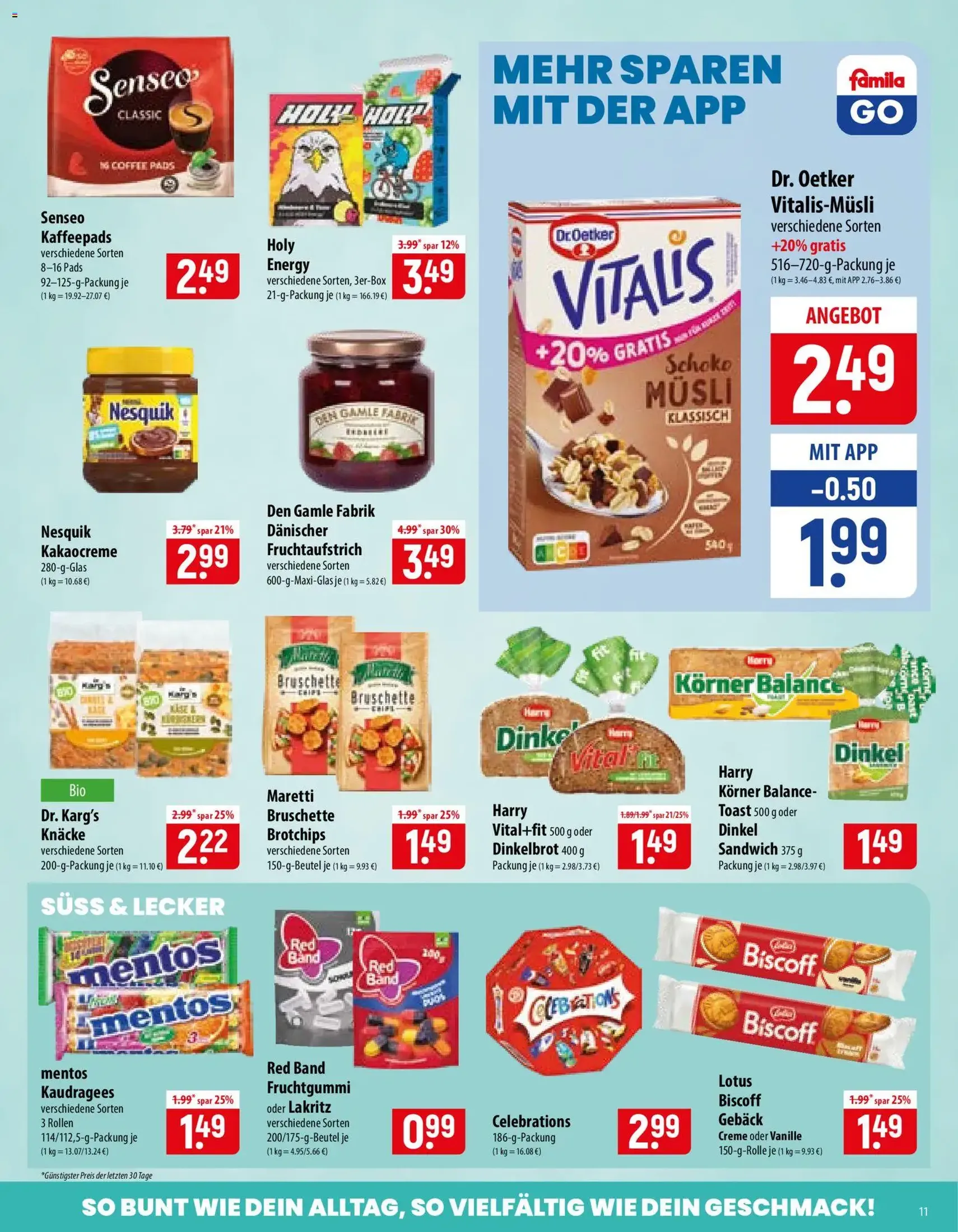Famila Prospekt - Gültiger Prospekt ab 20.07.2026, Seite 11 von insgesamt 24