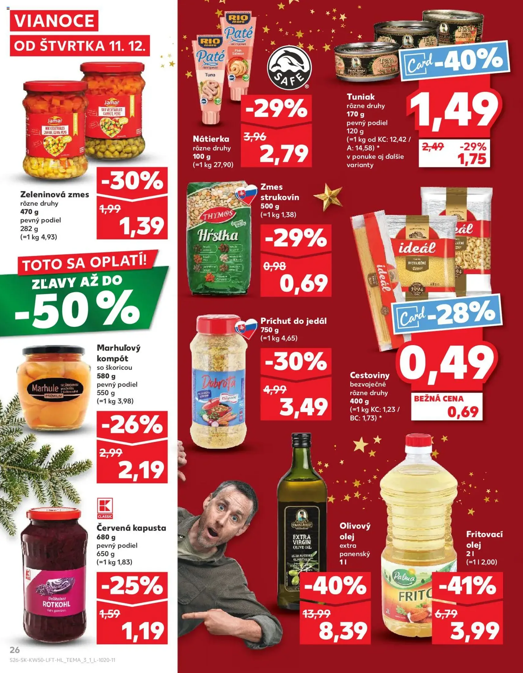 Kaufland SK Akciós újság - 2025.12.11. érvényes szórólap 26 oldal 78 oldalból