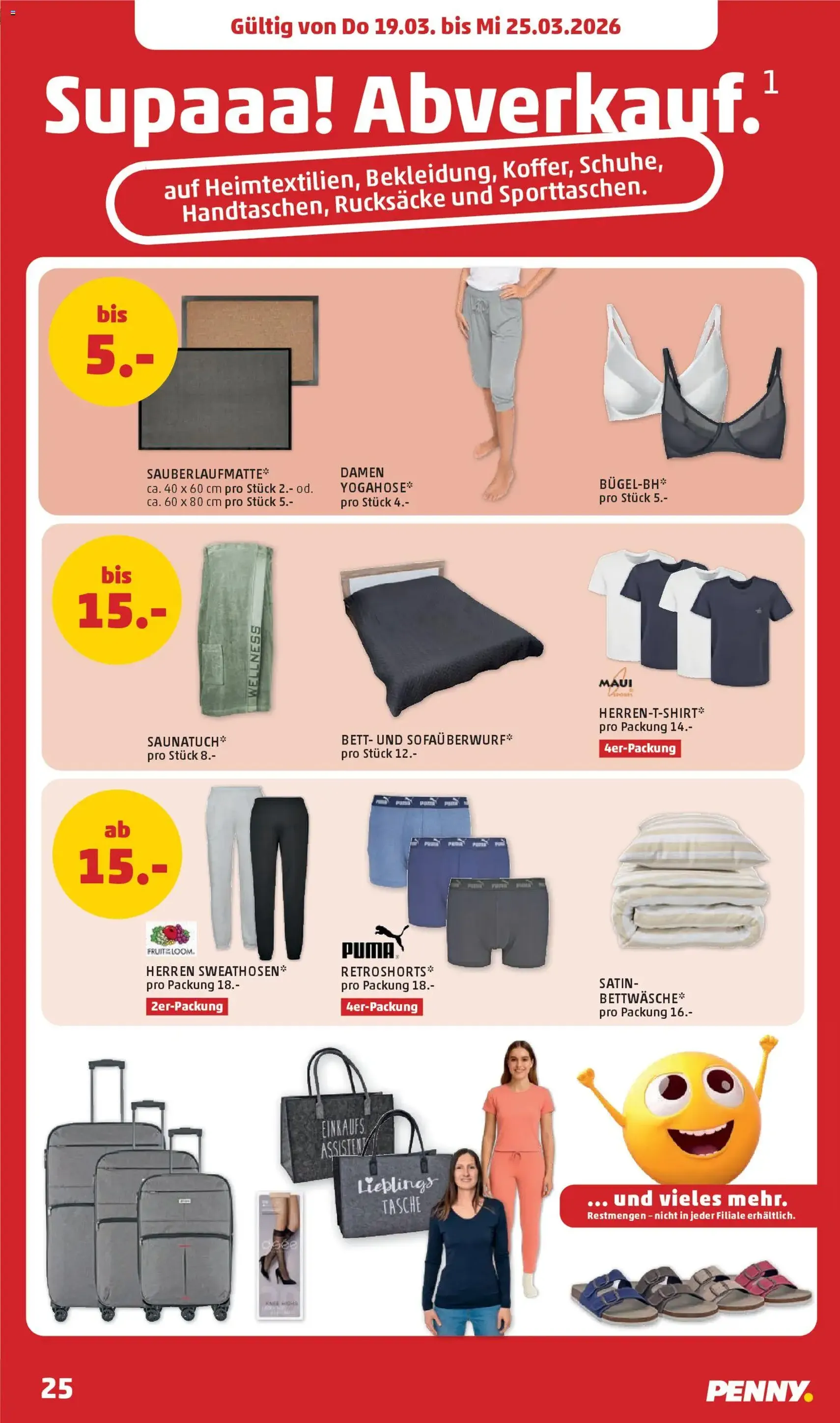 Penny Markt - Flugblatt - Gültiger Prospekt ab 19.03.2026, Seite 25 von insgesamt 32
