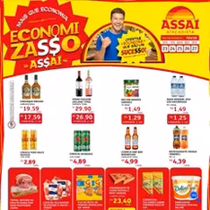 Encarte Assaí Atacadista - pré-visualização do folheto, válido a partir de 23/02/2026