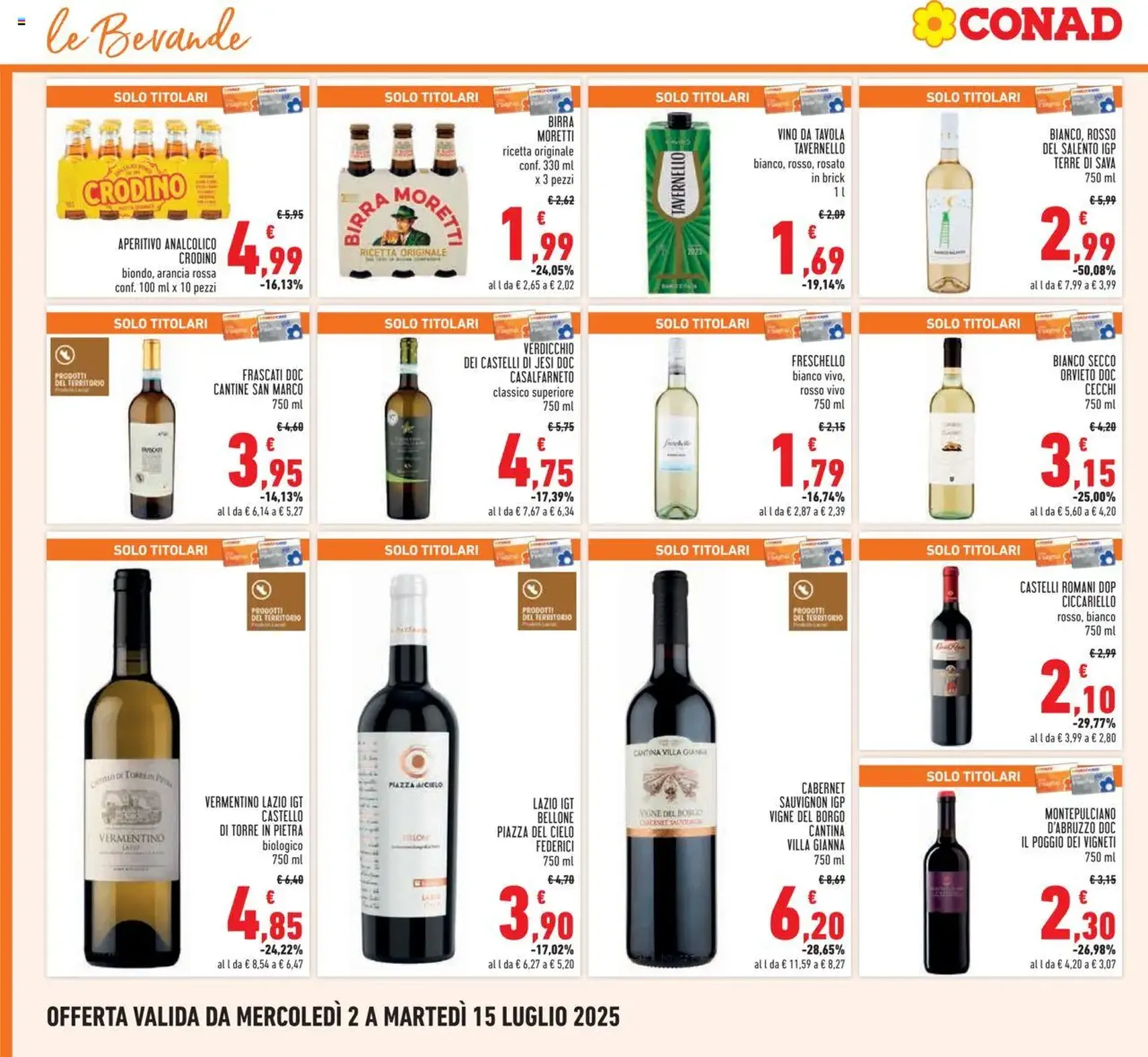 Volantino Conad - volantino valido dal 02/07/2025 pagina 22 di 28