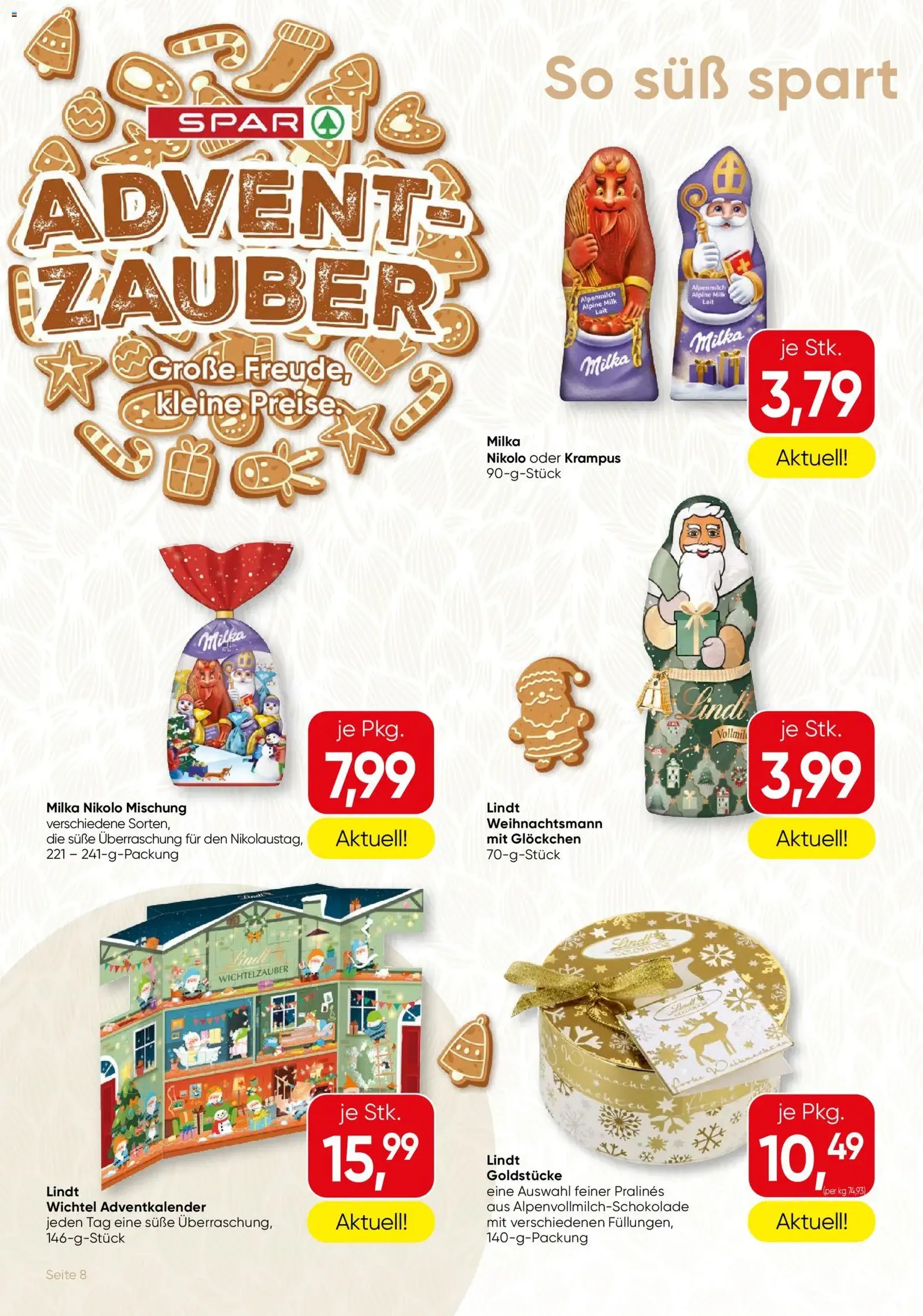 SPAR Gourmet Flugblatt - Gültiger Prospekt ab 20.11.2025, Seite 8 von insgesamt 12