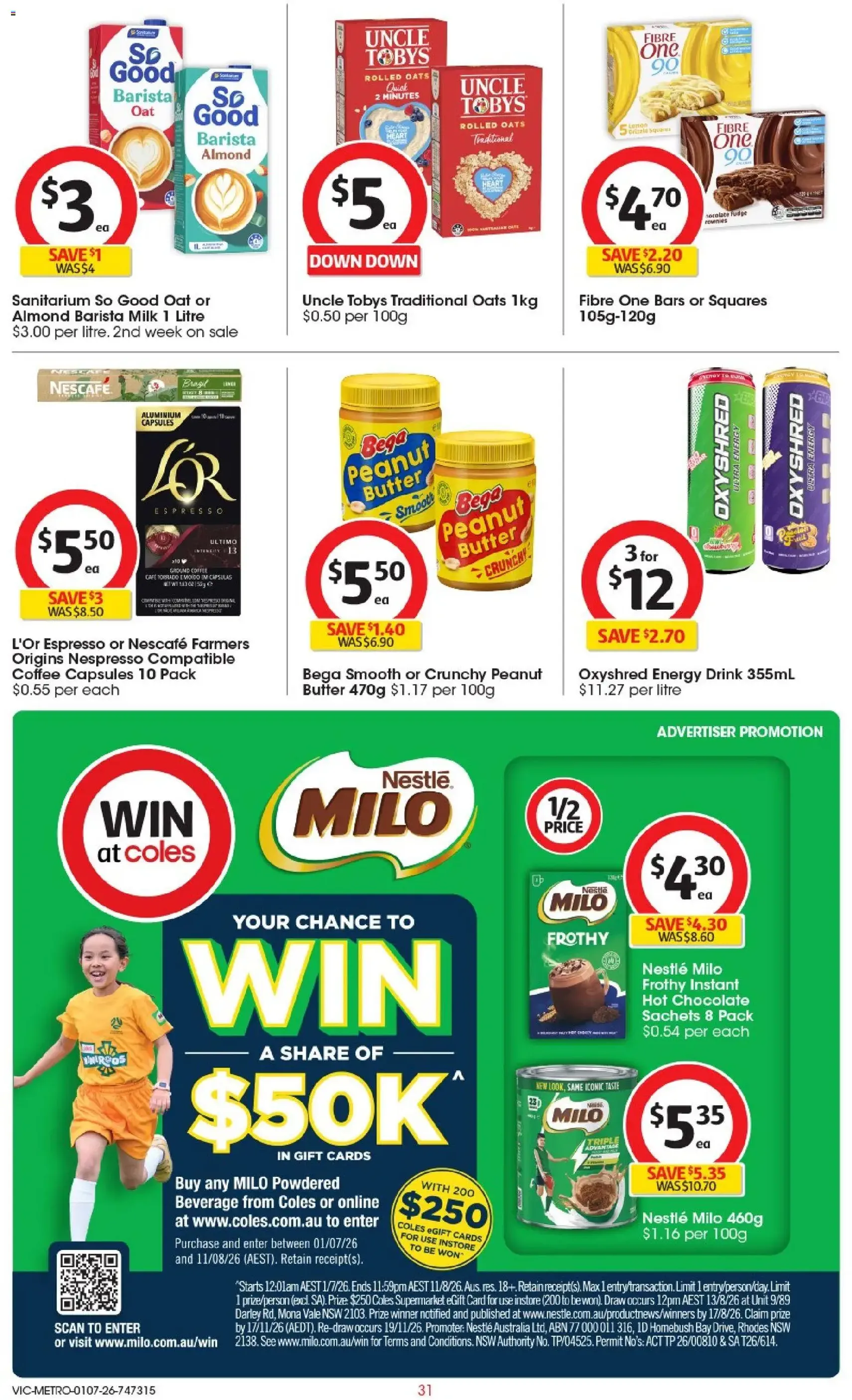 Coles catalogue - valid flyer from 01/07/2026, page 31 of 46