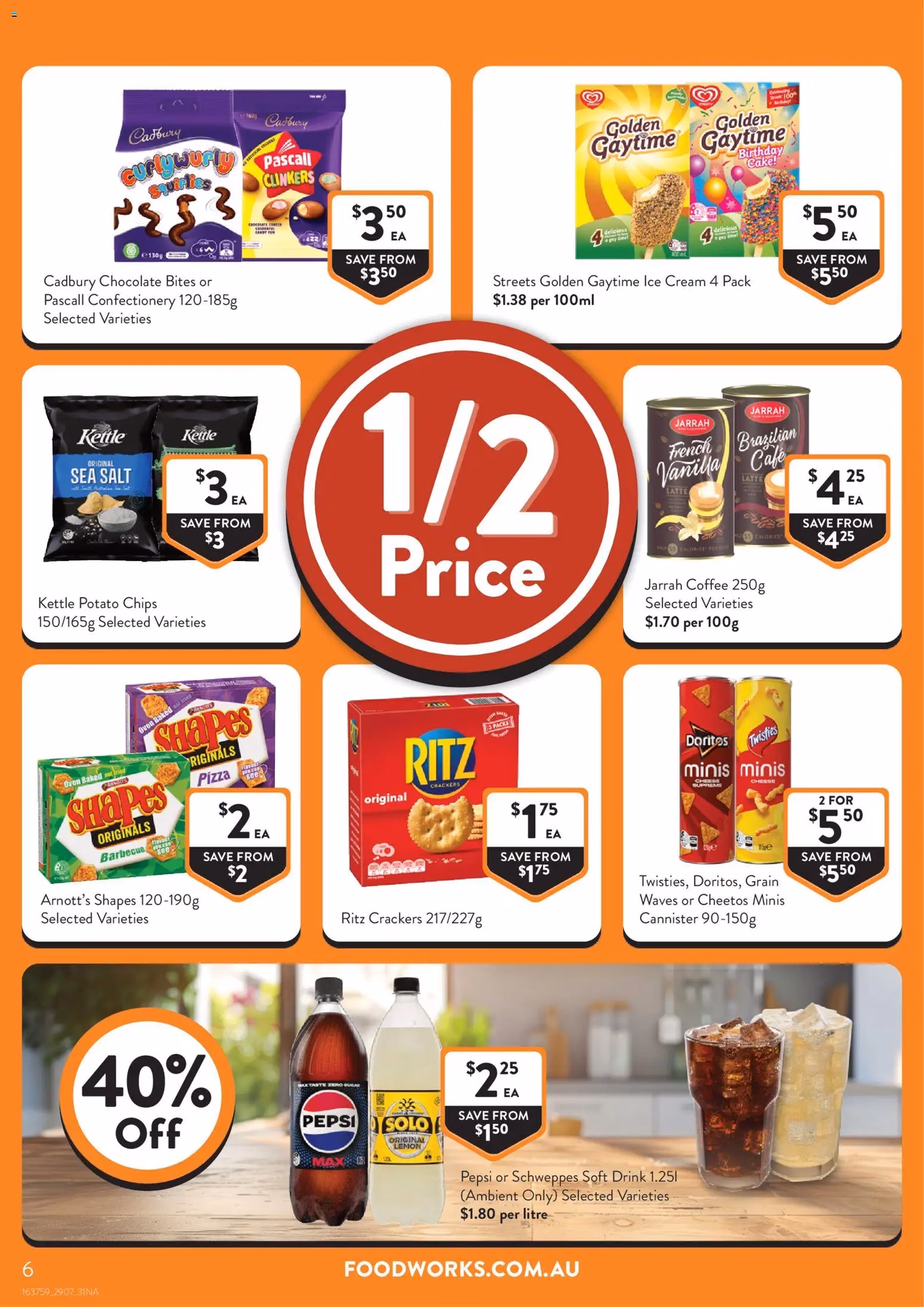Foodworks catalogue - valid flyer from 29/07/2026, page 6 of 31