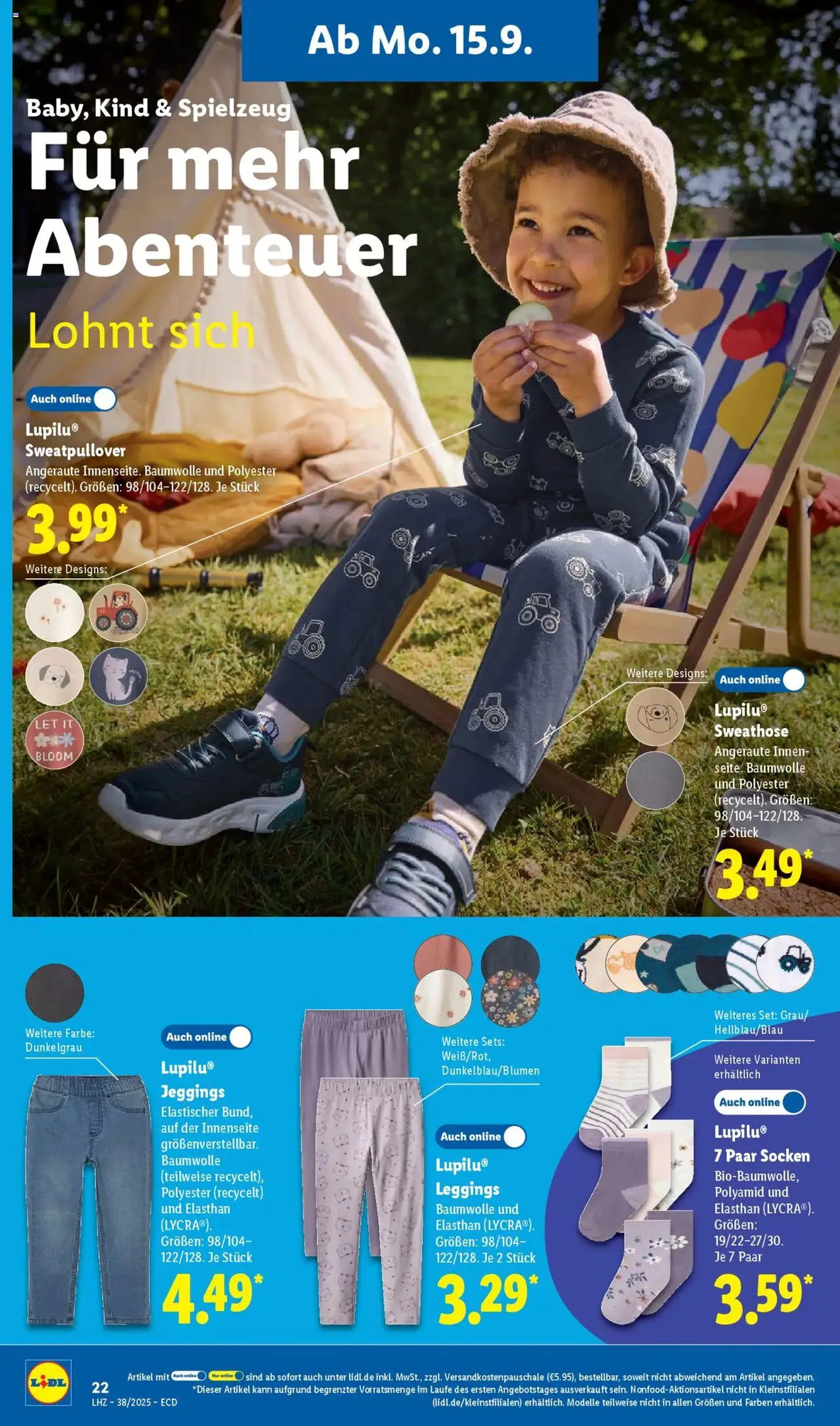Lidl Prospekt - Gültiger Prospekt ab 15.09.2025, Seite 36 von insgesamt 68 Lidl Prospekt - Gültiger Prospekt ab 15.09.2025, Seite 36 von insgesamt 68