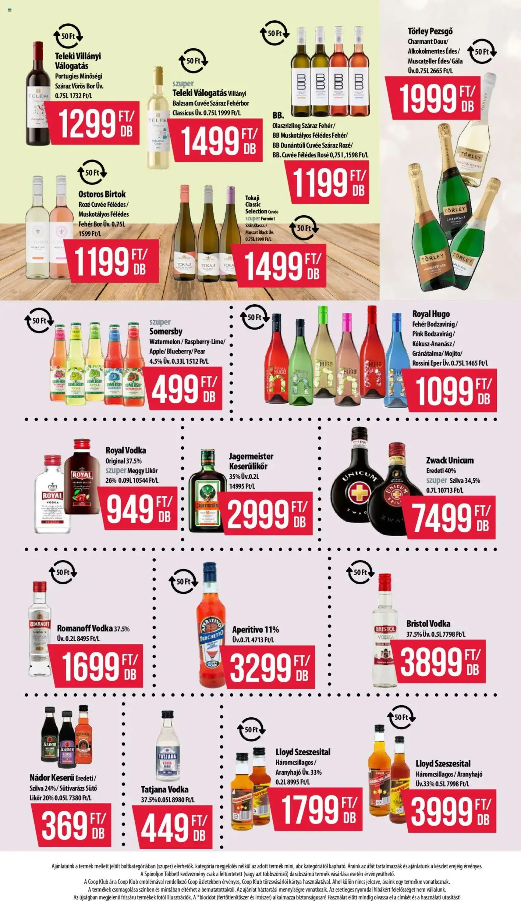 COOP - Coop Akciósújságok - Coop Hétforrás szórólap 2025. augusztus 3-4-5. hét - 2025.08.14. érvényes szórólap 10 oldal 12 oldalból COOP - Coop Akciósújságok - Coop Hétforrás szórólap 2025. augusztus 3-4-5. hét - 2025.08.14. érvényes szórólap 10 oldal 12 oldalból