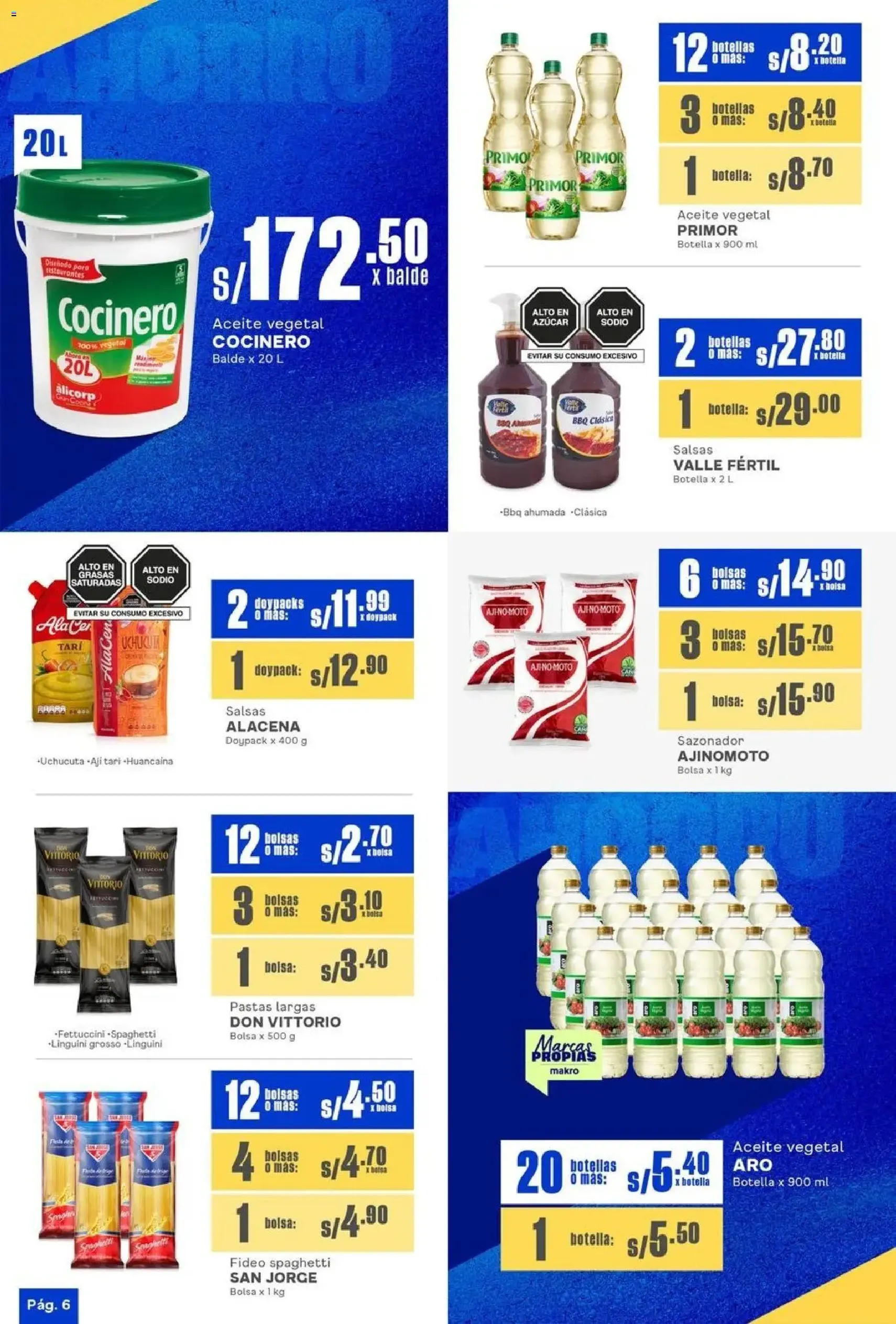 Makro - Catálogo Makroahorro VIG#22 - folleto válido desde 23/10/2025 página 6 de 24 Makro - Catálogo Makroahorro VIG#22 - folleto válido desde 23/10/2025 página 6 de 24