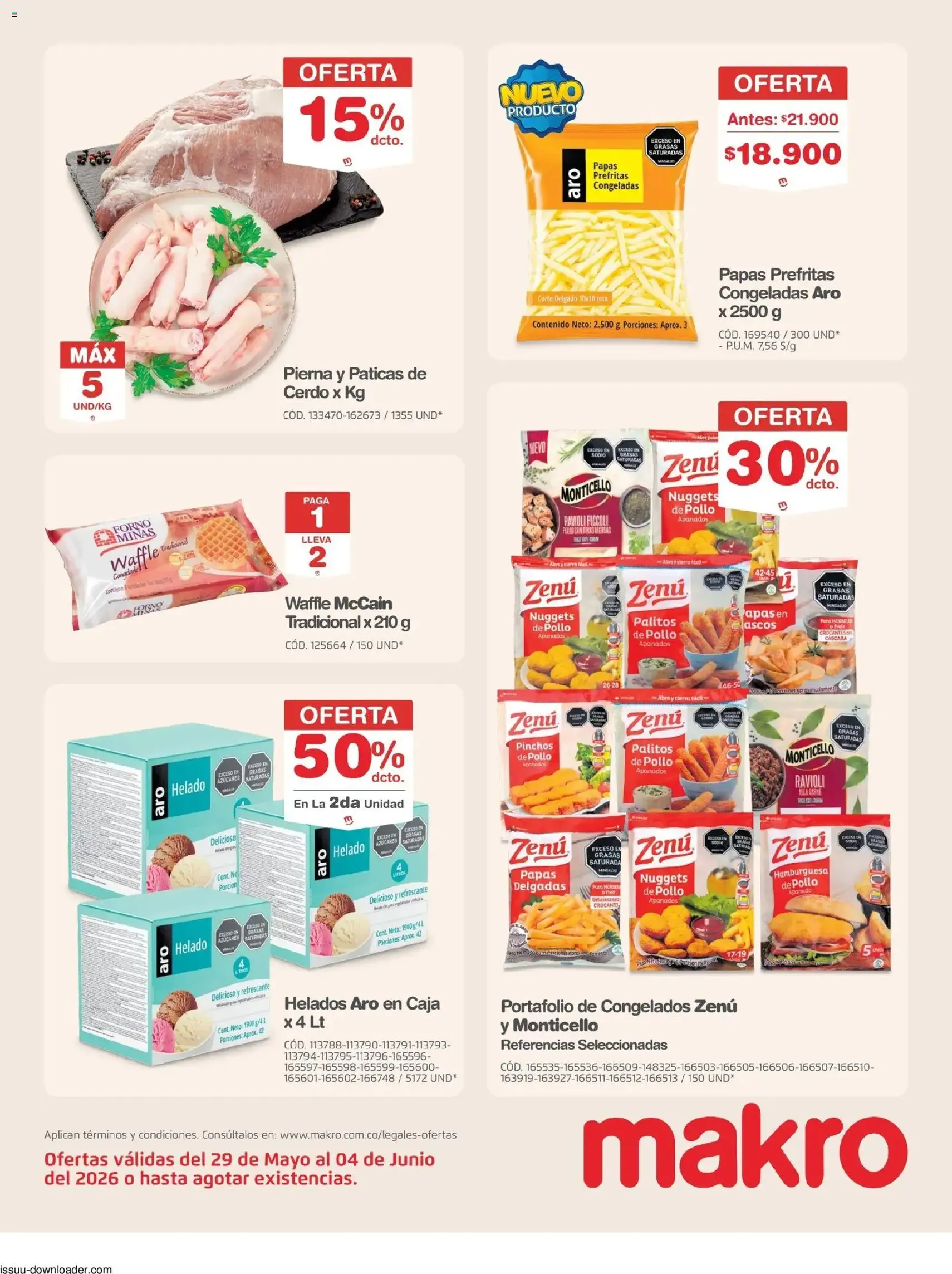 Makro catálogo - folleto válido desde 29/05/2026 página 4 de 28