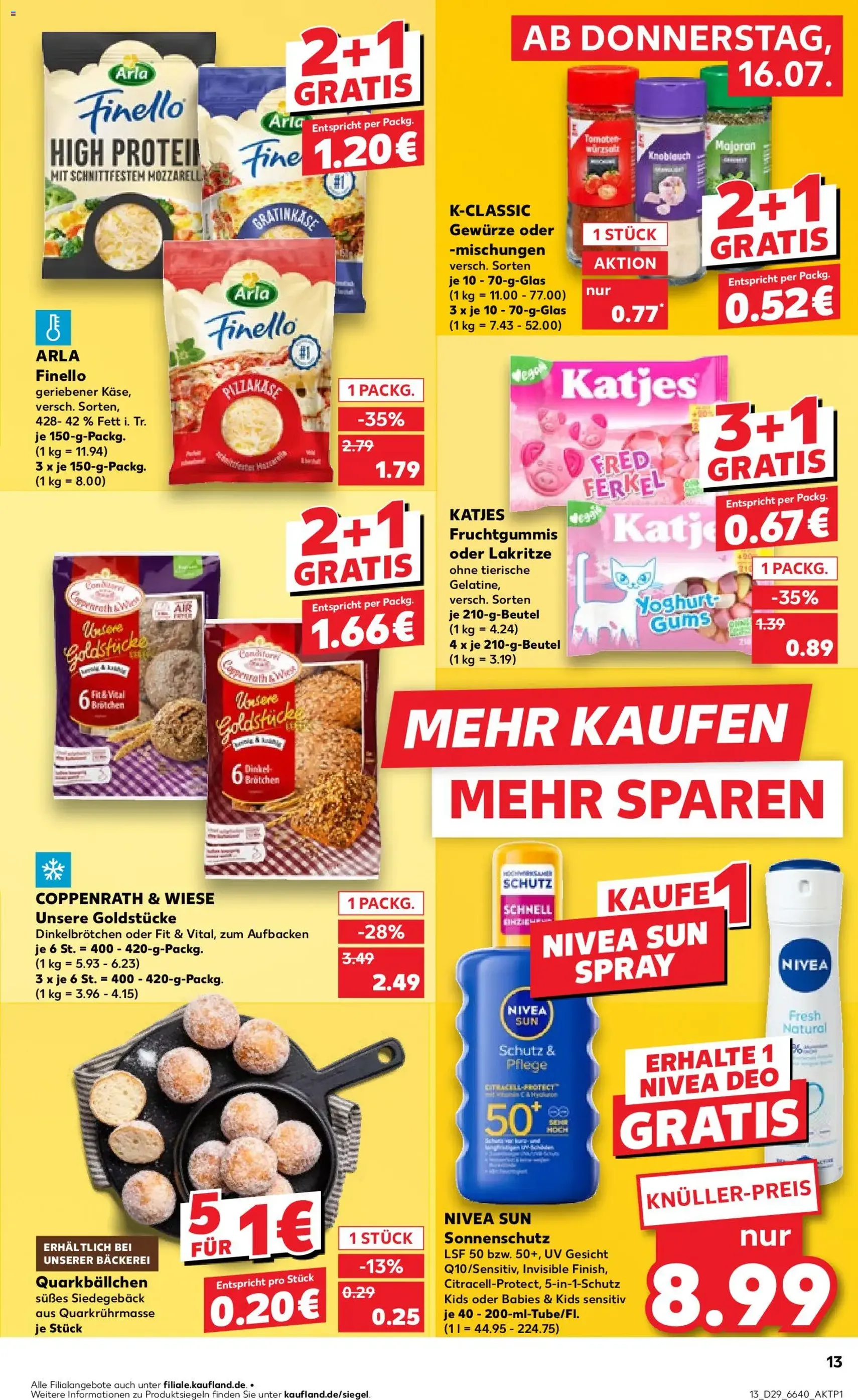 Kaufland DE -DE Folder - geldige folder vanaf 16-07-2026 pagina 13 van 56