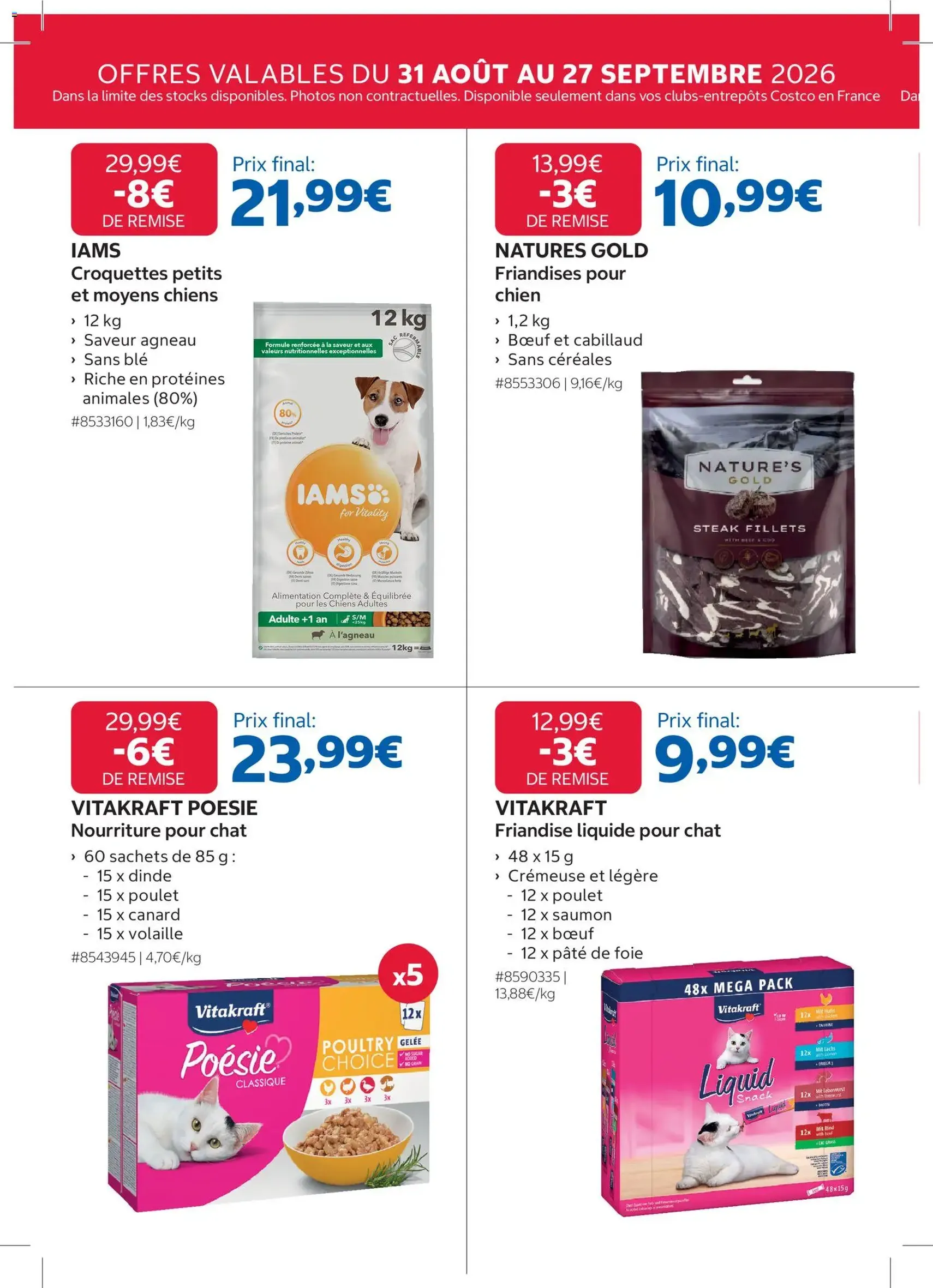 Costco catalogue - brochure valable à partir du 31/08/2026, page 16 sur 20