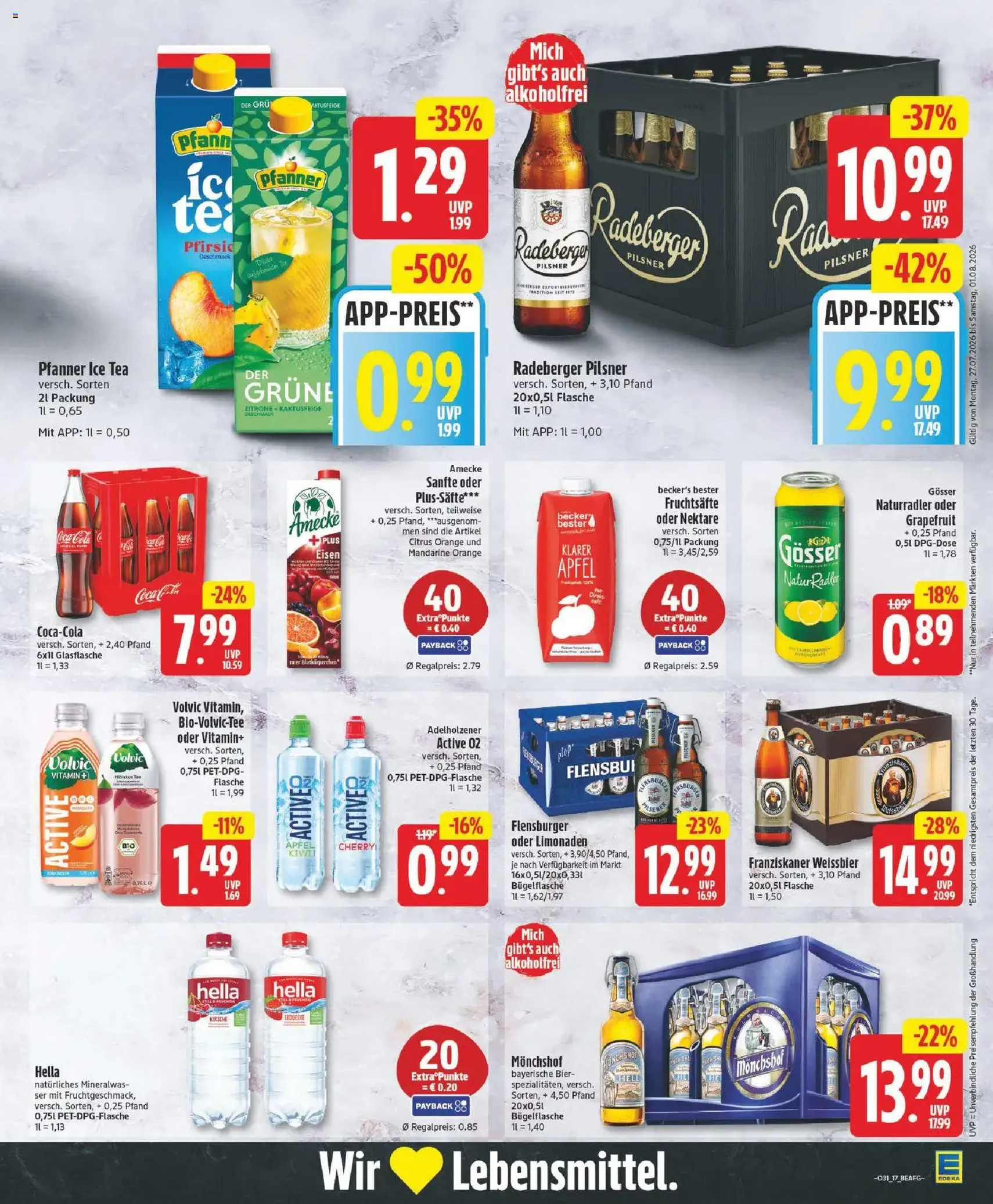 Edeka Prospekt - Gültiger Prospekt ab 27.07.2026, Seite 17 von insgesamt 28