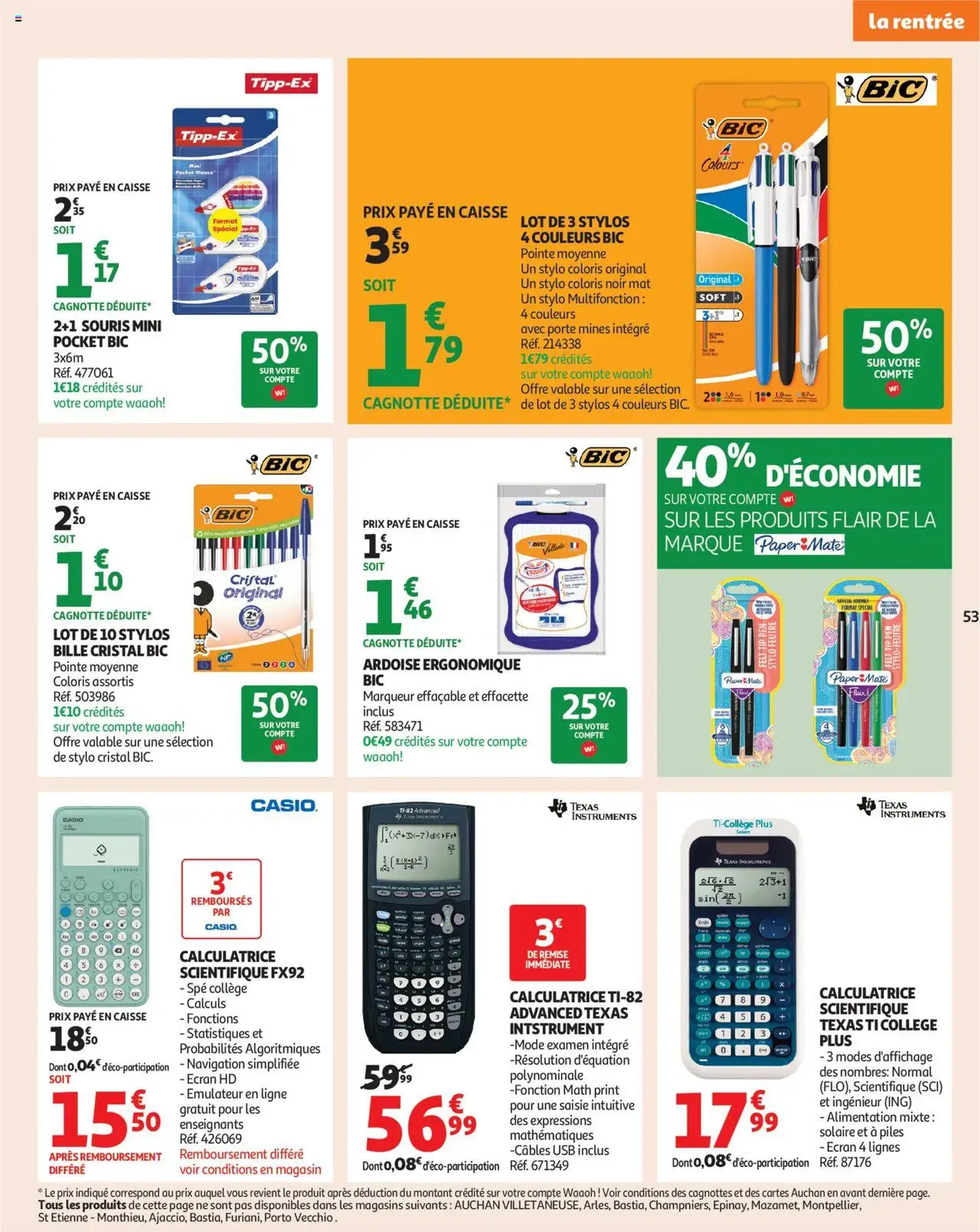 Auchan prospectus - brochure valable à partir du 02/09/2025, page 53 sur 60 Auchan prospectus - brochure valable à partir du 02/09/2025, page 53 sur 60