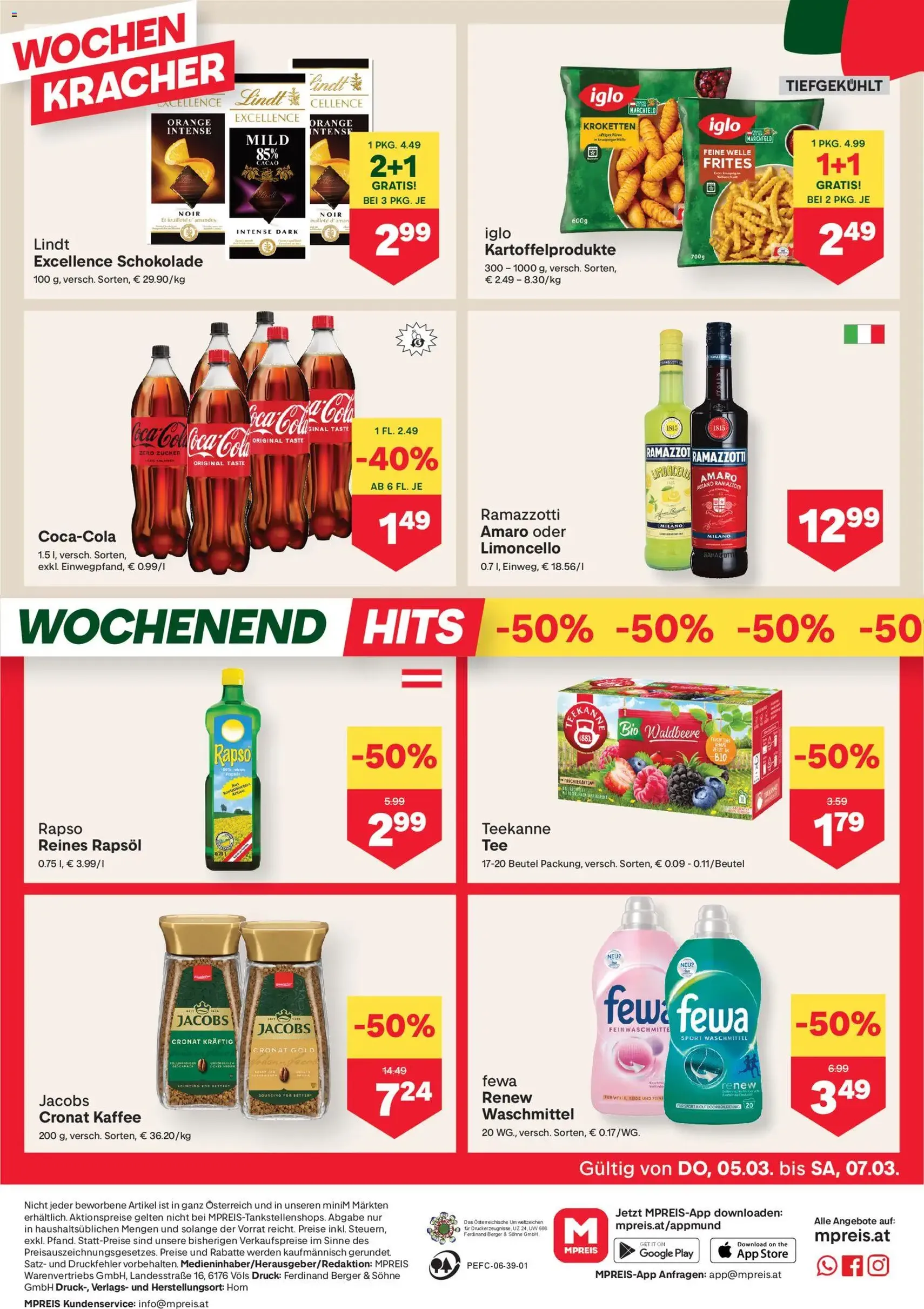 MPREIS Flugblatt - Gültiger Prospekt ab 05.03.2026, Seite 12 von insgesamt 15