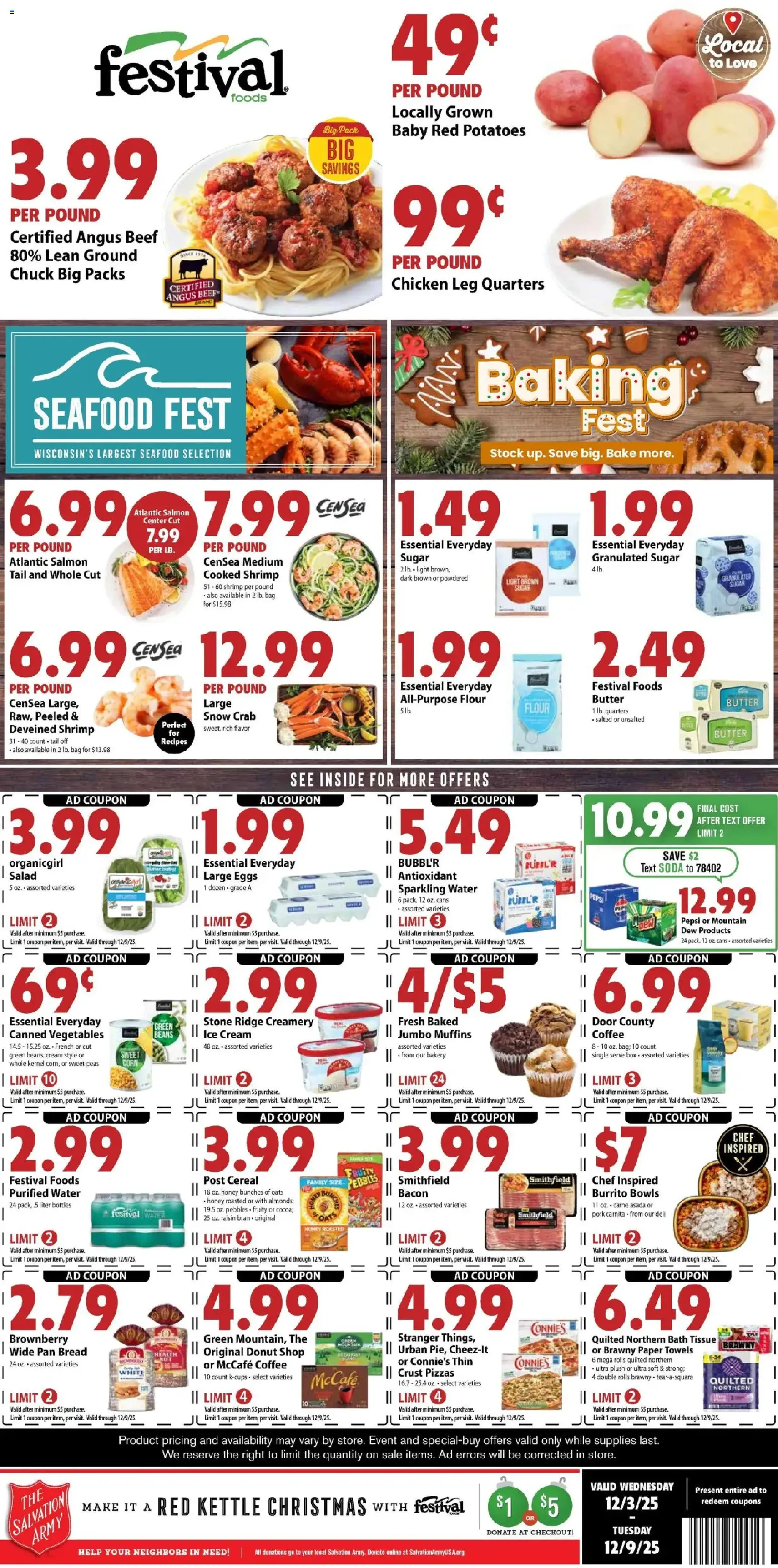 Festival Foods Weekly Ad - valid flyer from 12/03/2025, page 1 of 11