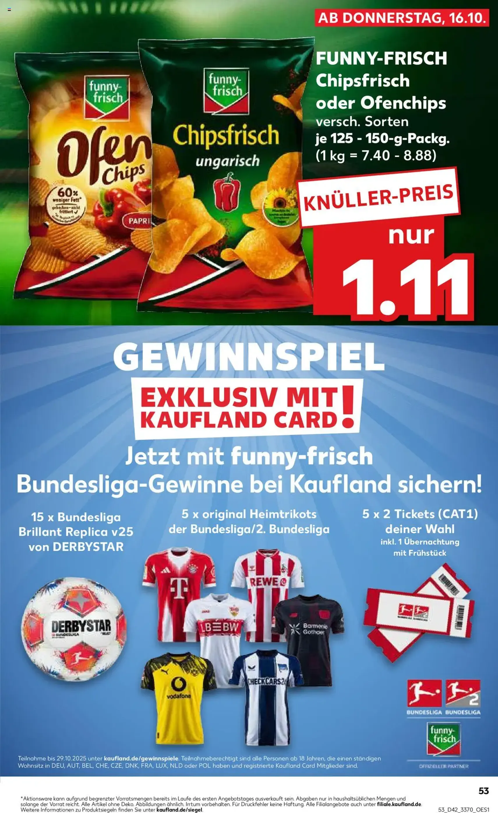 Kaufland Prospekt - Gültiger Prospekt ab 16.10.2025, Seite 53 von insgesamt 64 Kaufland Prospekt - Gültiger Prospekt ab 16.10.2025, Seite 53 von insgesamt 64