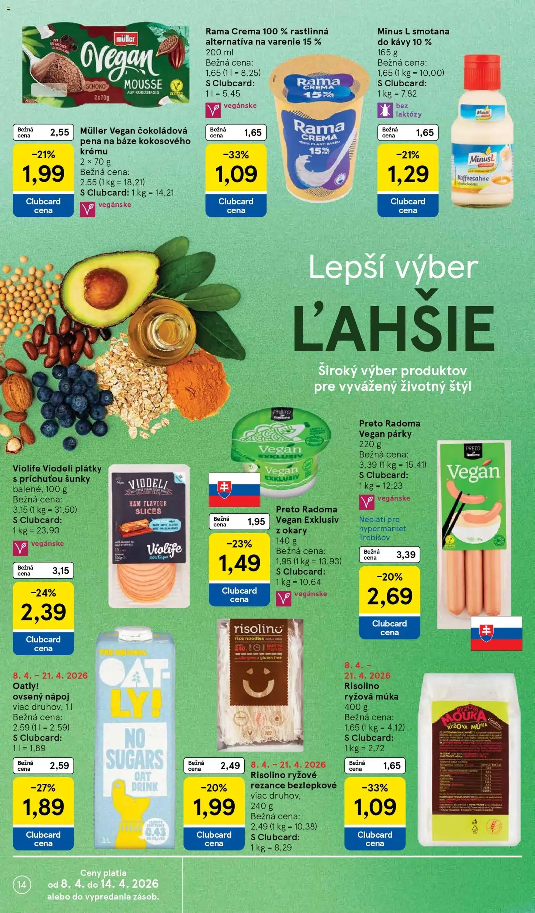 Tesco Hypermarket - leták - platný leták od 08.04.2026 strana 14 z 43