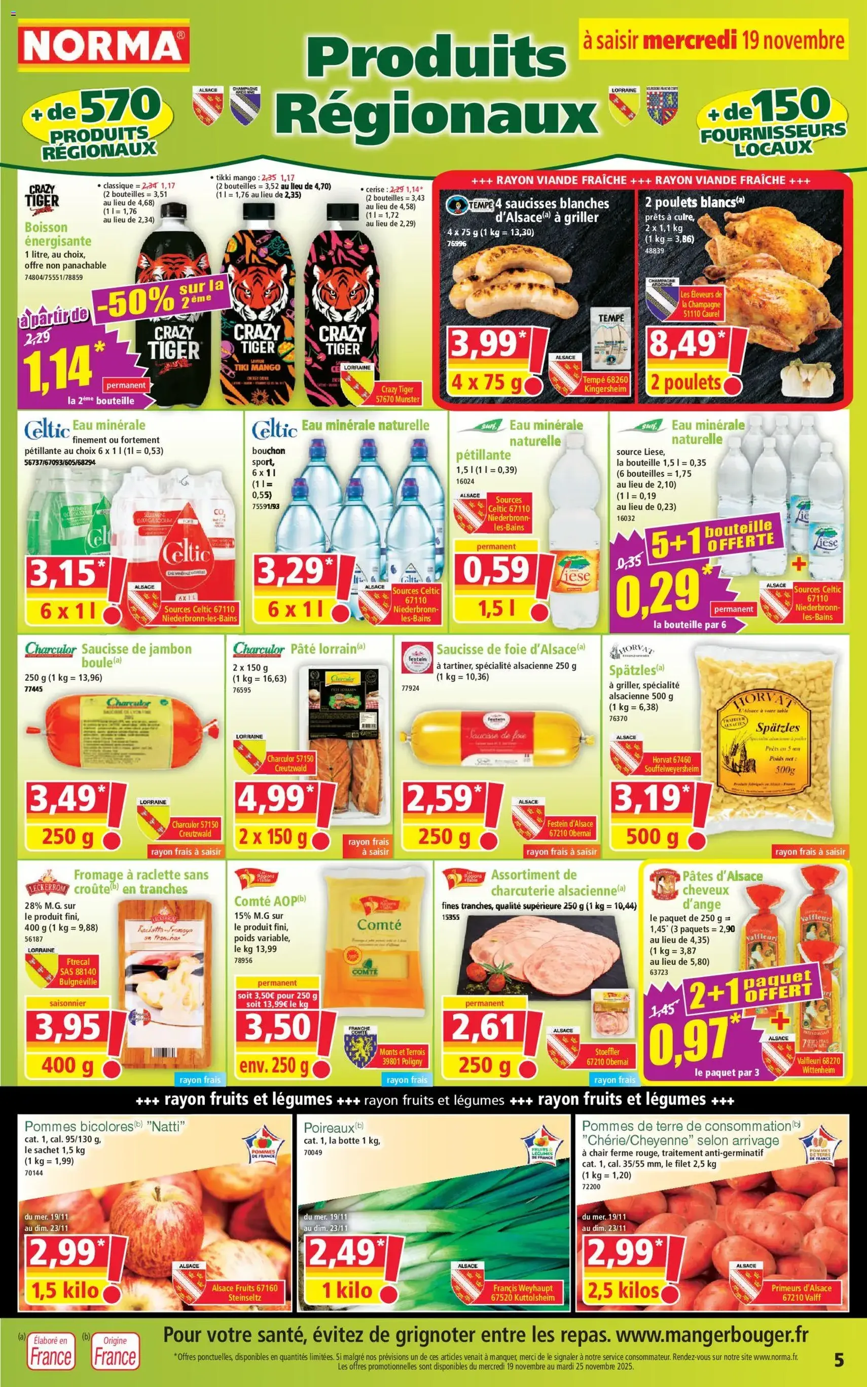 Norma catalogue - brochure valable à partir du 19/11/2025, page 5 sur 12