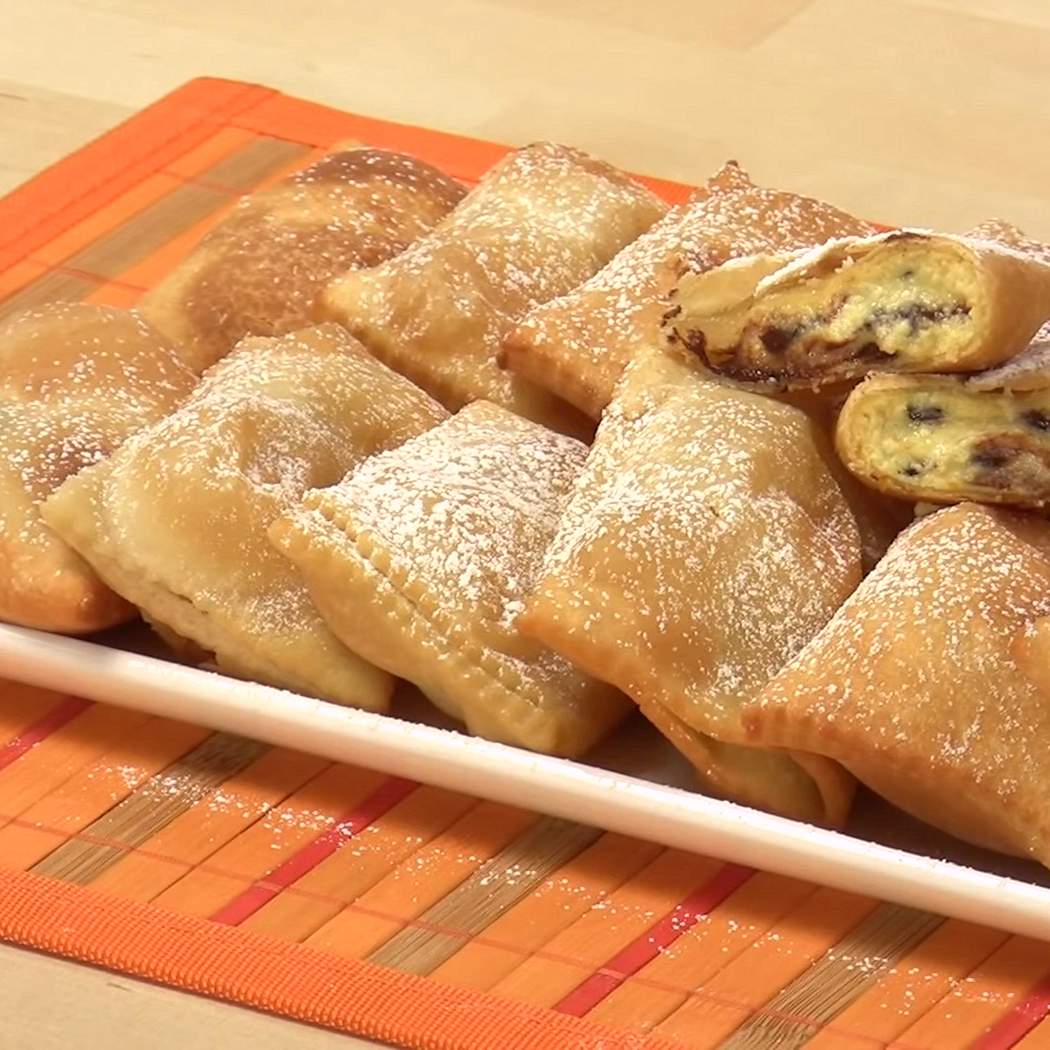 Ravioli dolci di carnevale
