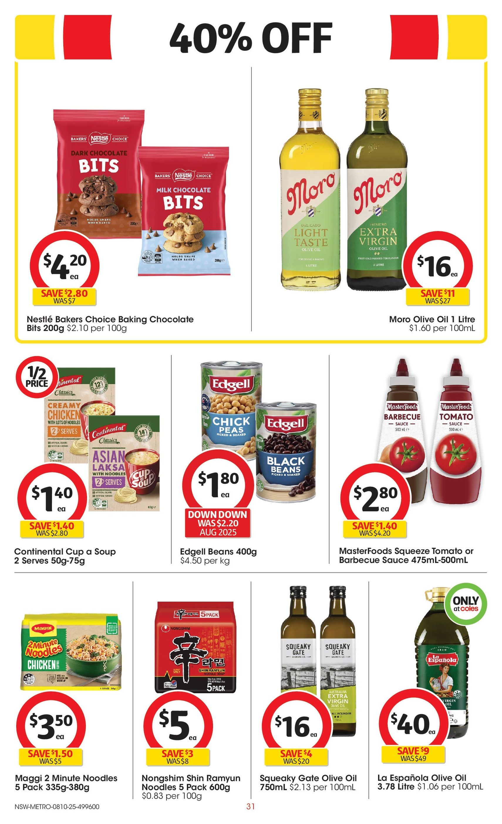 Coles Catalogue NSW - valid flyer from 08/10/2025, page 31 of 49