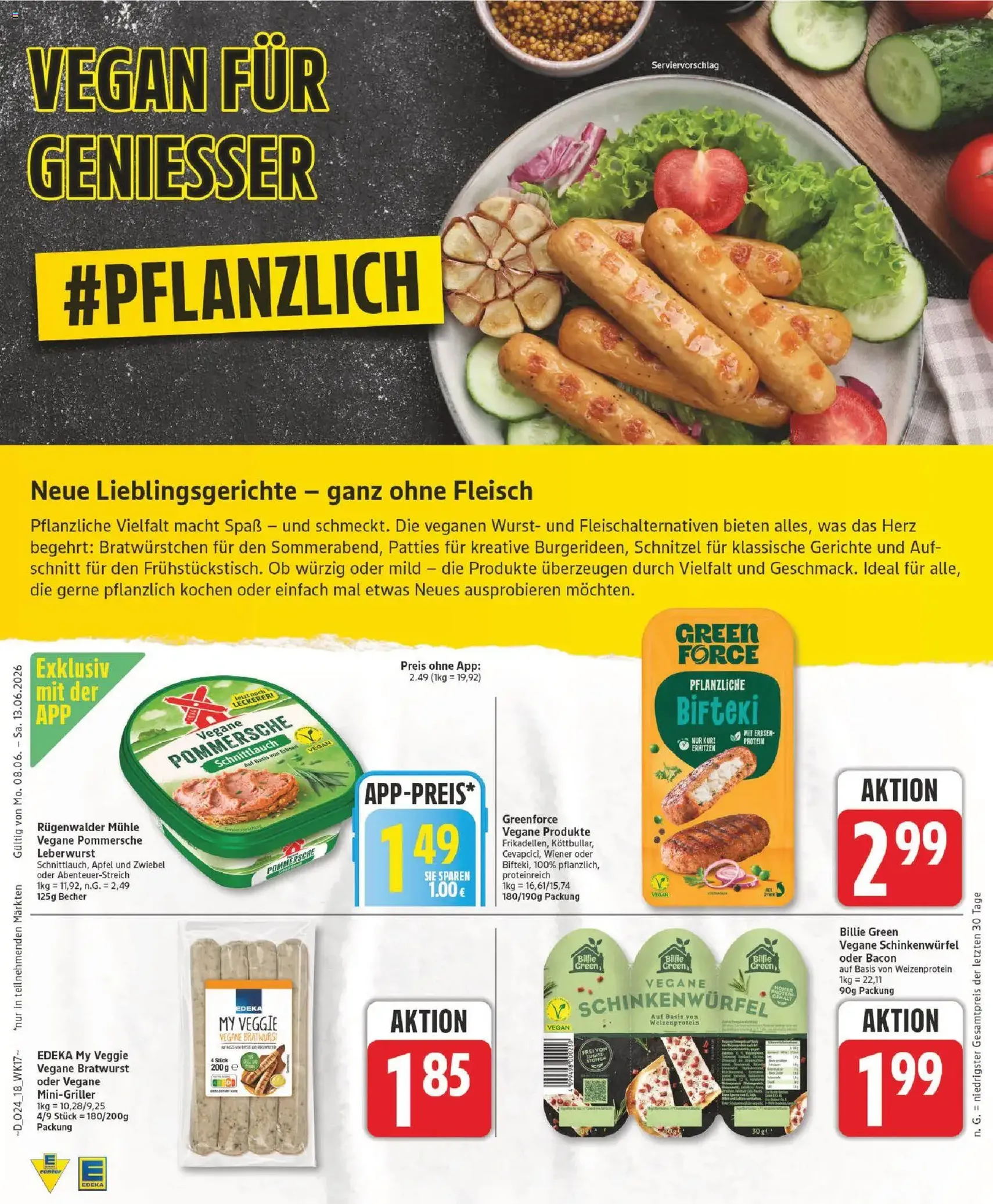 Edeka Prospekt - Gültiger Prospekt ab 08.06.2026, Seite 18 von insgesamt 25