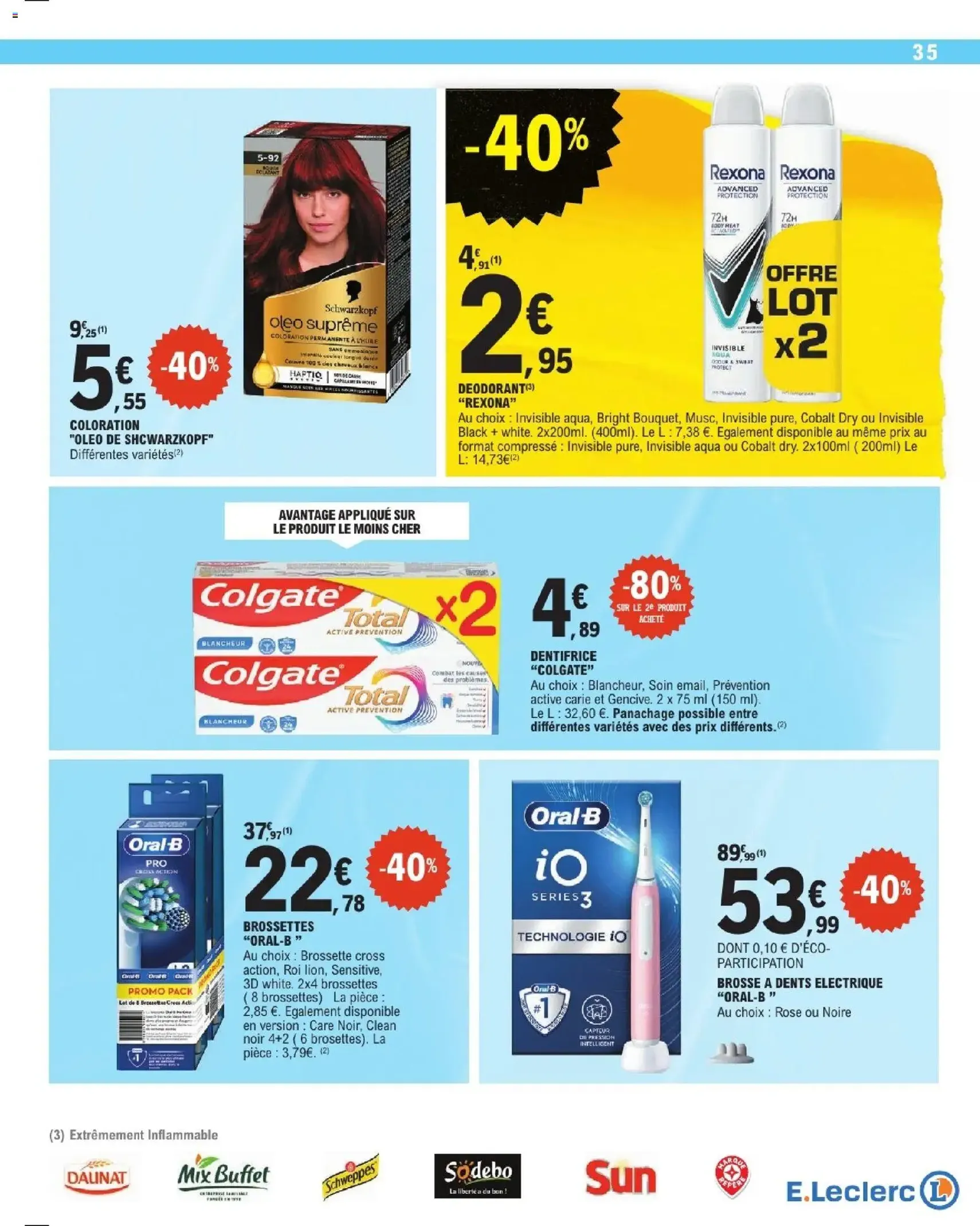 E.Leclerc catalogue de la semaine 15 - brochure valable à partir du 07/04/2026, page 35 sur 44