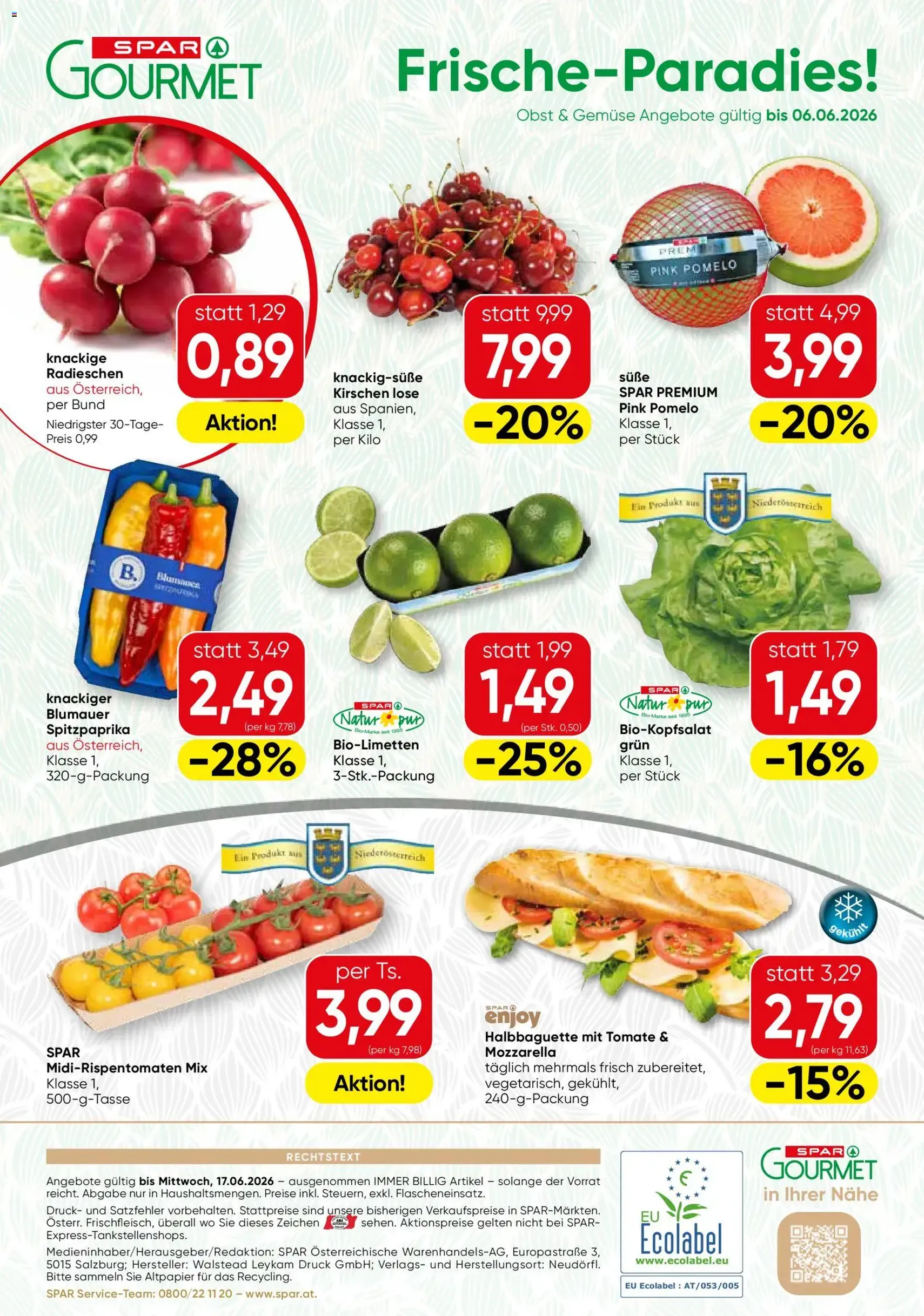 SPAR Gourmet Flugblatt - Gültiger Prospekt ab 03.06.2026, Seite 12 von insgesamt 12