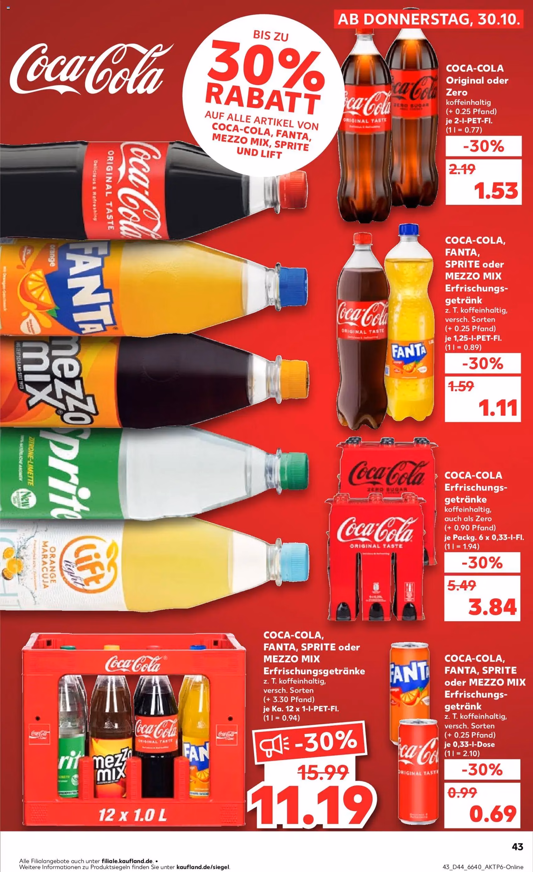 Kaufland Prospekt - Gültiger Prospekt ab 30.10.2025, Seite 43 von insgesamt 71 Kaufland Prospekt - Gültiger Prospekt ab 30.10.2025, Seite 43 von insgesamt 71