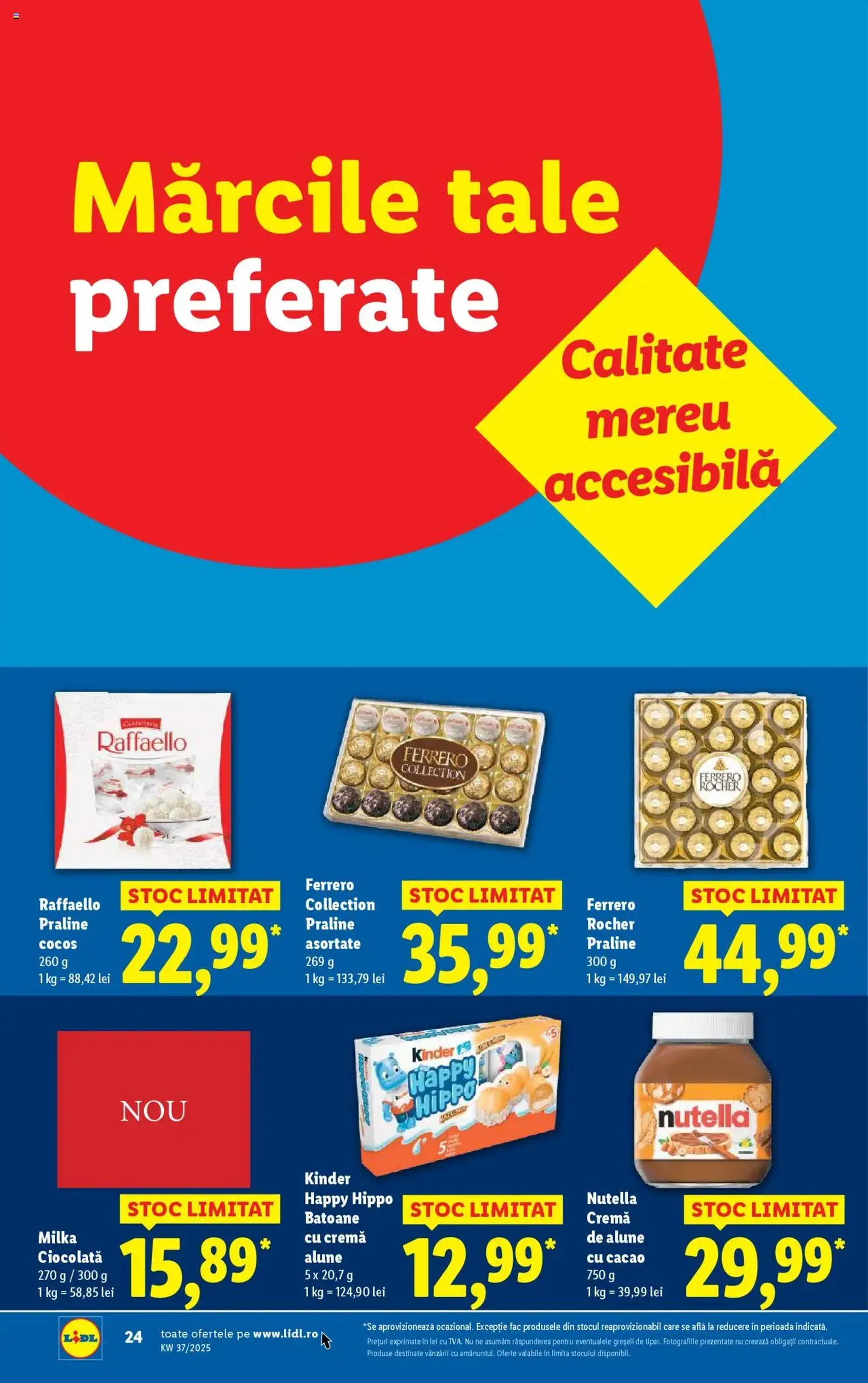 Catalog Lidl - cataloage valabile începând cu 08.09.2025 pagina 24 din 68 Catalog Lidl - cataloage valabile începând cu 08.09.2025 pagina 24 din 68