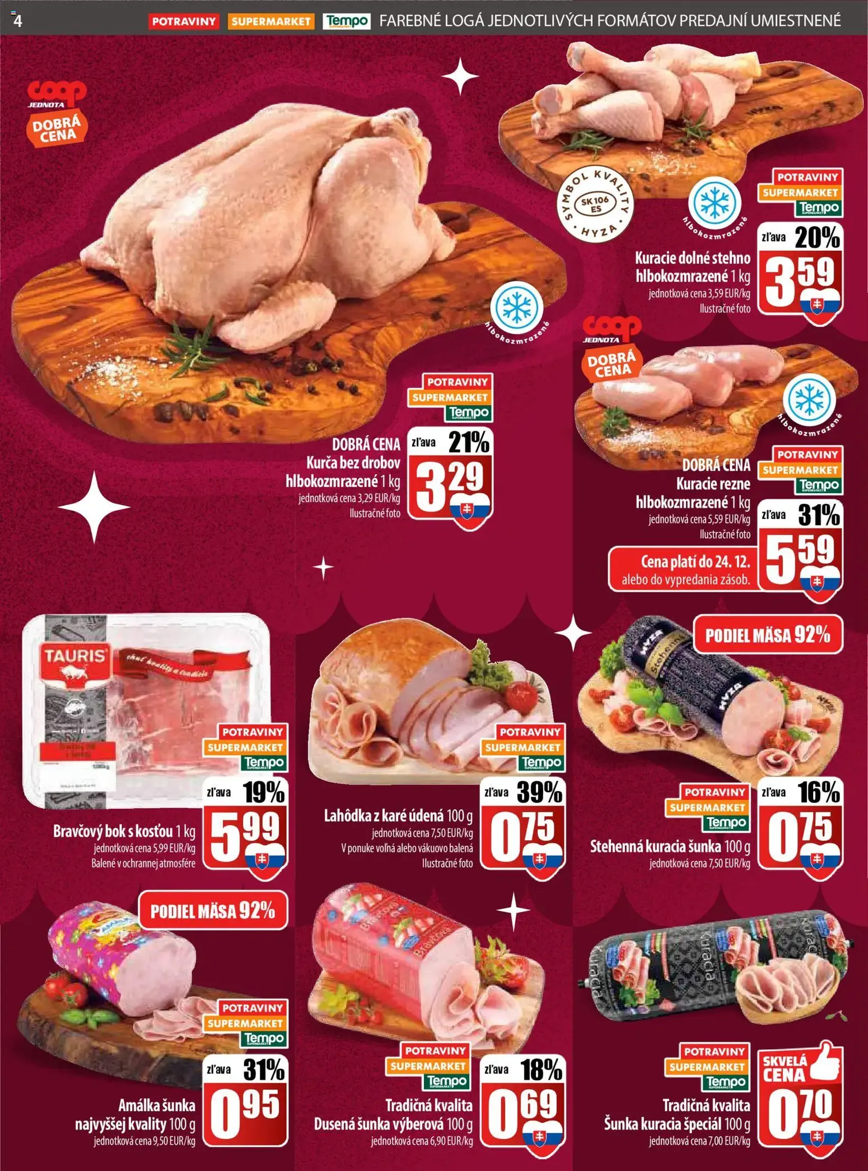 COOP Jednota leták - platný leták od 22.12.2025 strana 4 z 28