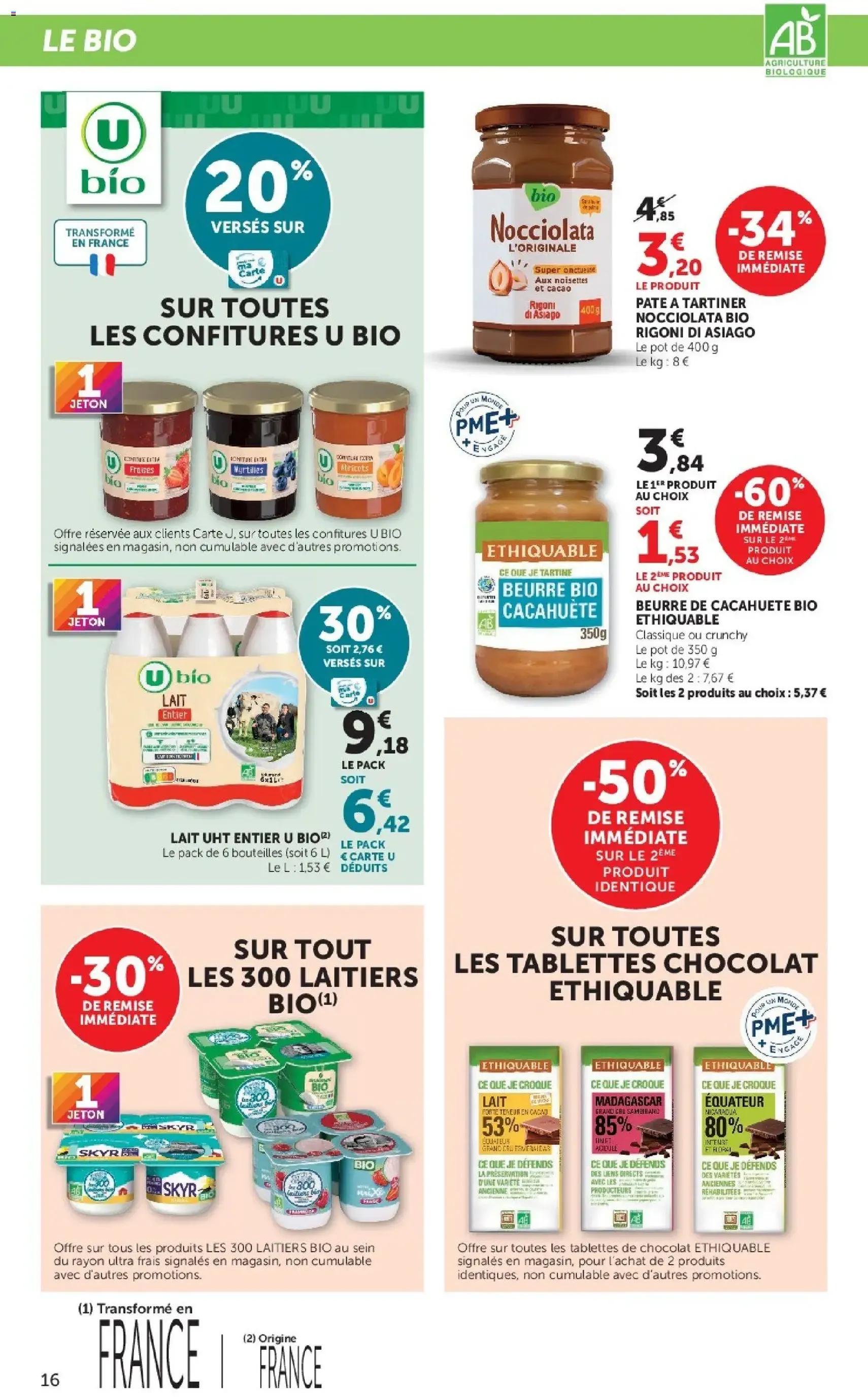 U Express - Anniversaire gagnant des Magasins U - brochure valable à partir du 15/09/2026, page 16 sur 24