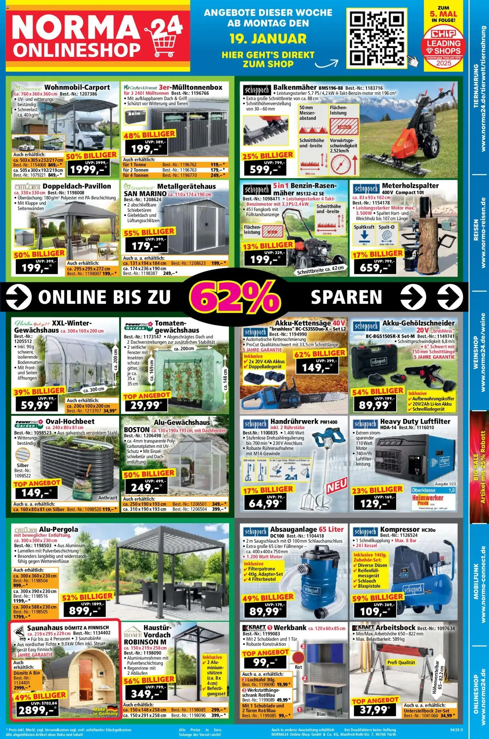 Norma Prospekt - Gültiger Prospekt ab 26.01.2026, Seite 19 von insgesamt 20