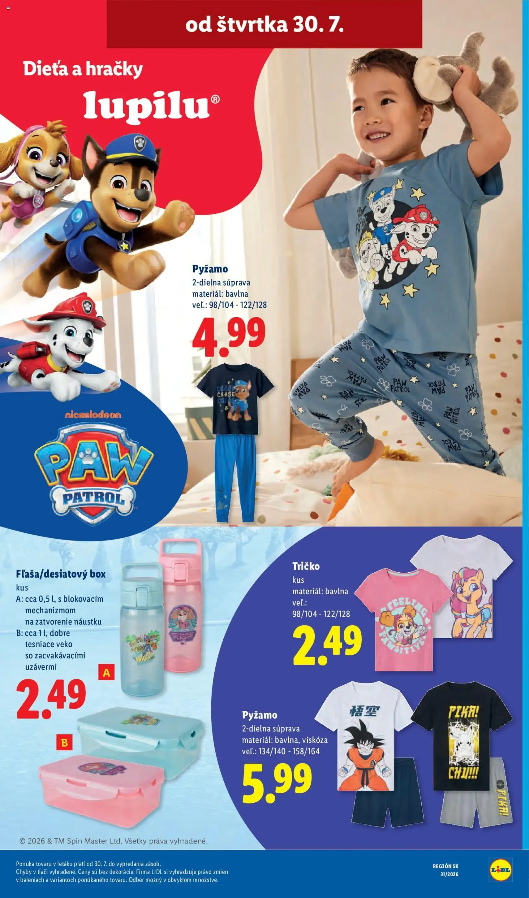 Lidl leták - platný leták od 27.07.2026 strana 99 z 108