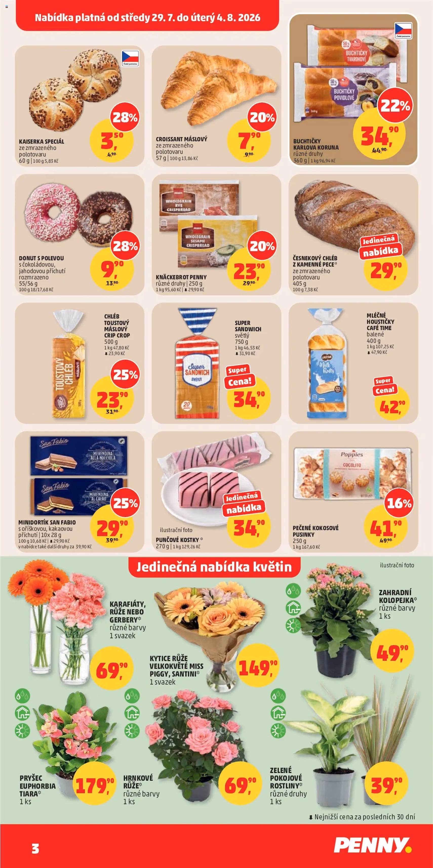 Penny Market leták - platný leták od 29.07.2026 strana 3 z 31